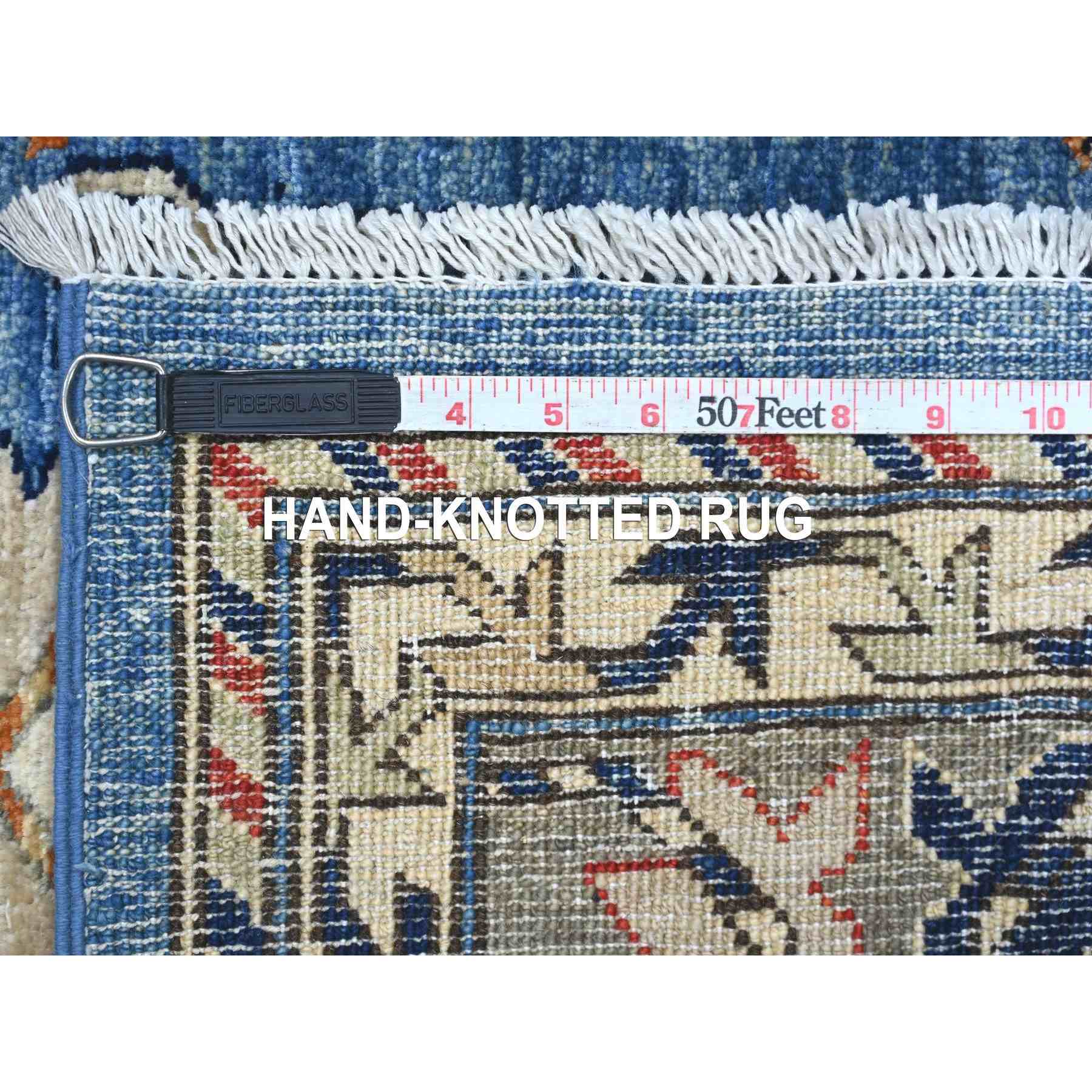Tribal-Geometric-Hand-Knotted-Rug-112265