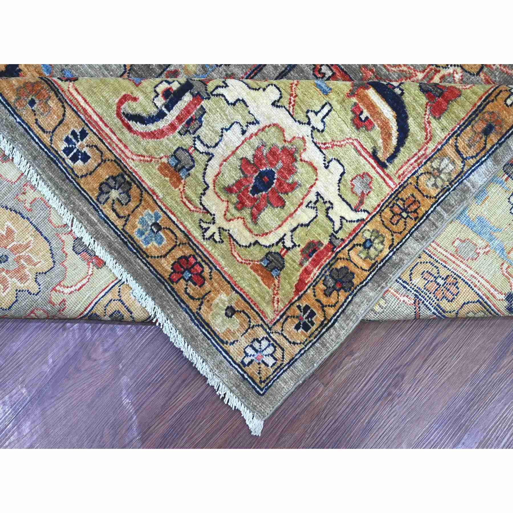 Tribal-Geometric-Hand-Knotted-Rug-112280