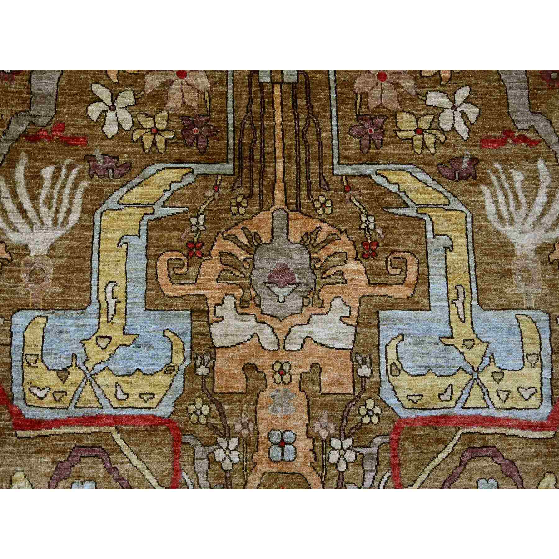 Tribal-Geometric-Hand-Knotted-Rug-112290