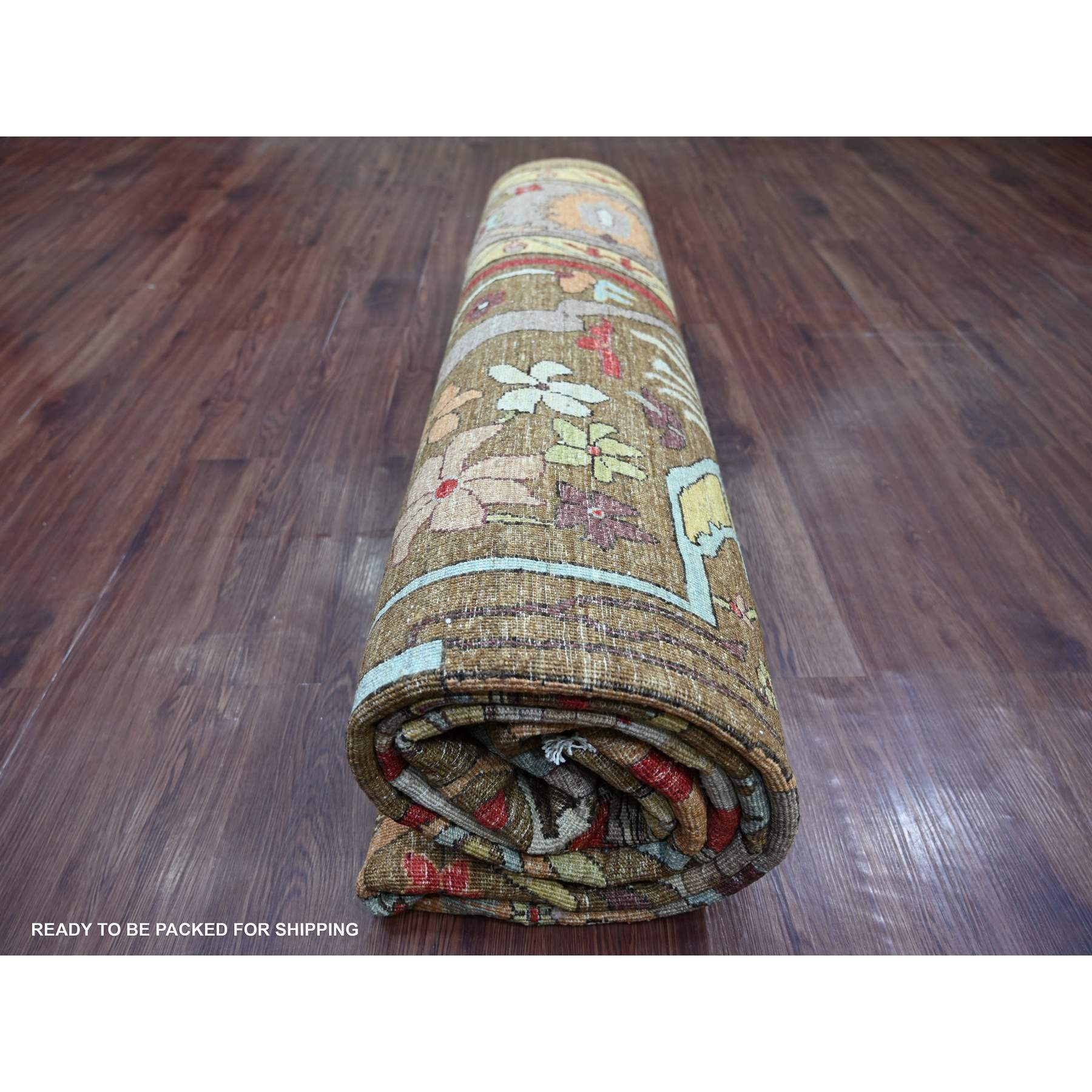 Tribal-Geometric-Hand-Knotted-Rug-112290
