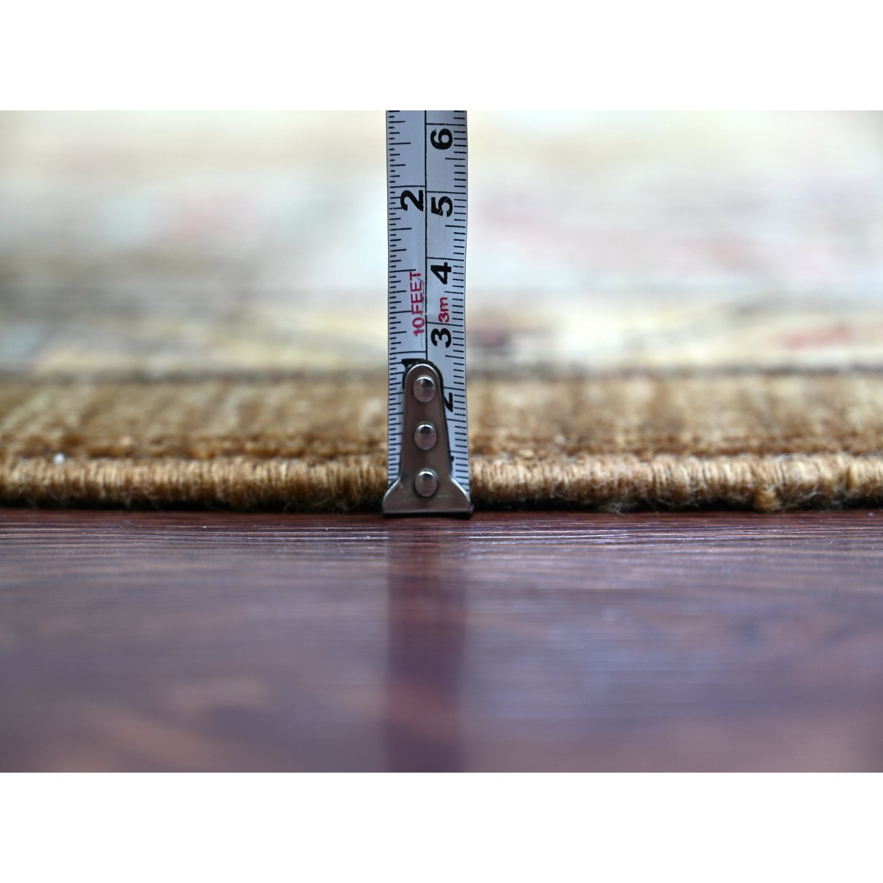 Tribal-Geometric-Hand-Knotted-Rug-112290