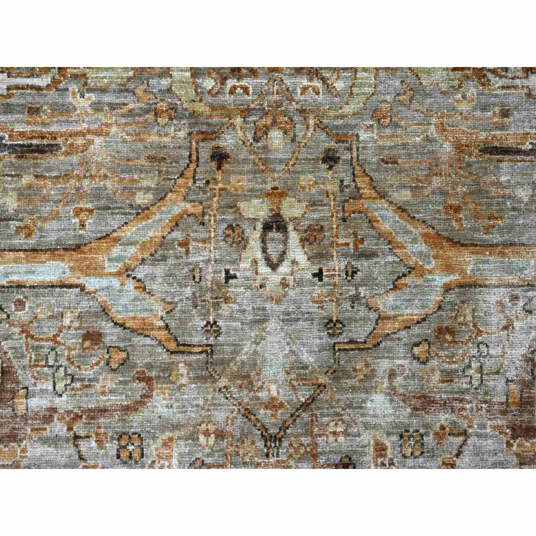 Tribal-Geometric-Hand-Knotted-Rug-112350
