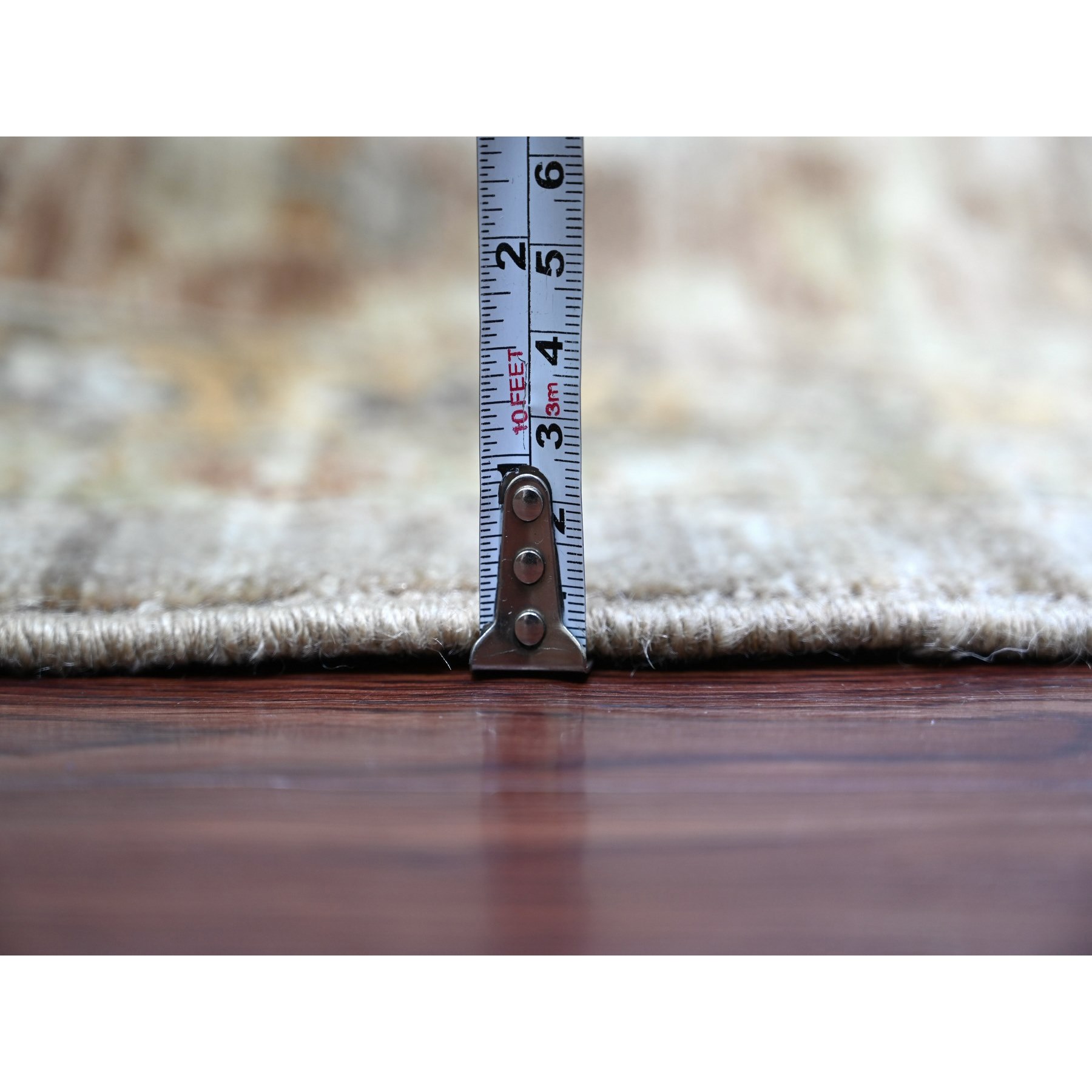 Tribal-Geometric-Hand-Knotted-Rug-112350