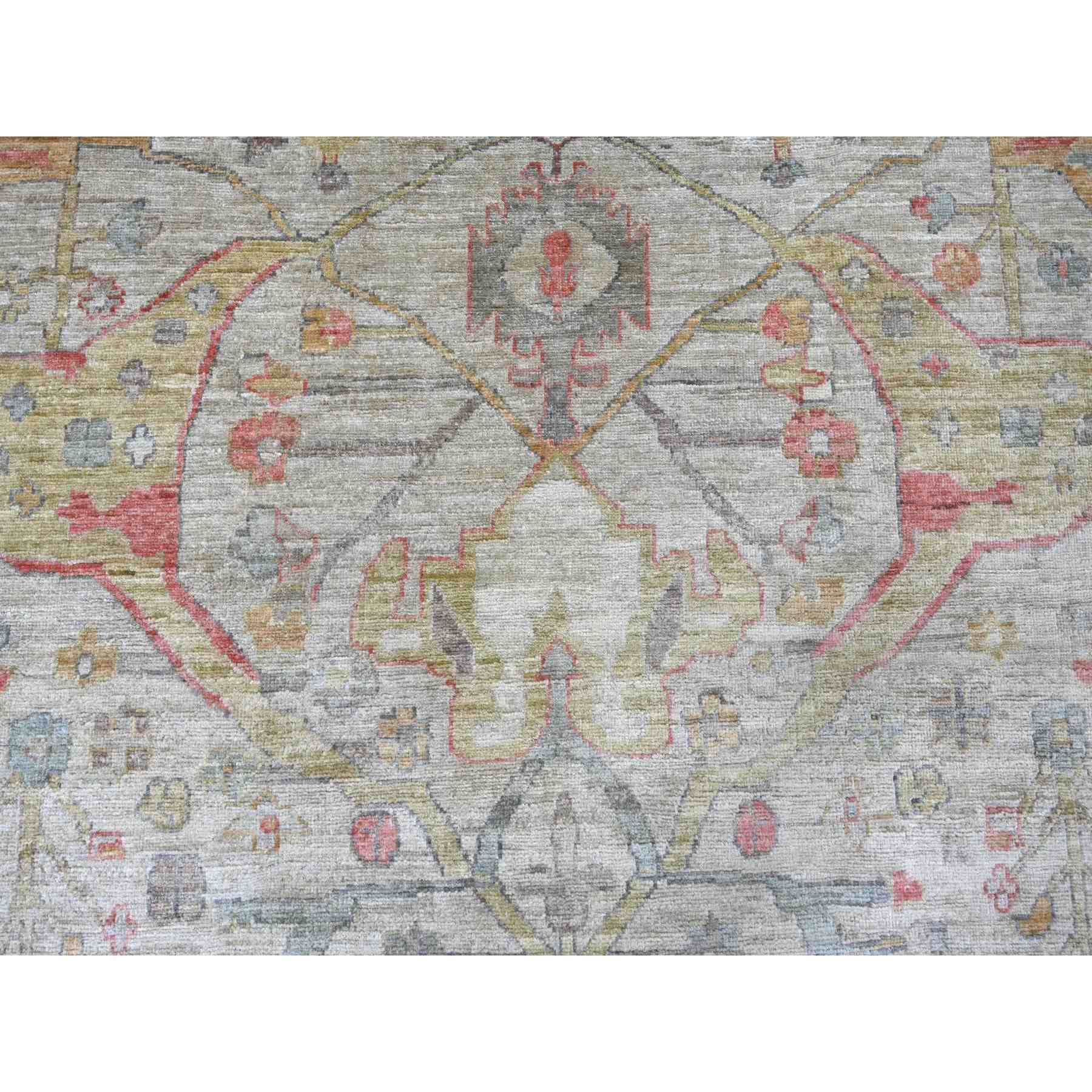 Tribal-Geometric-Hand-Knotted-Rug-112360