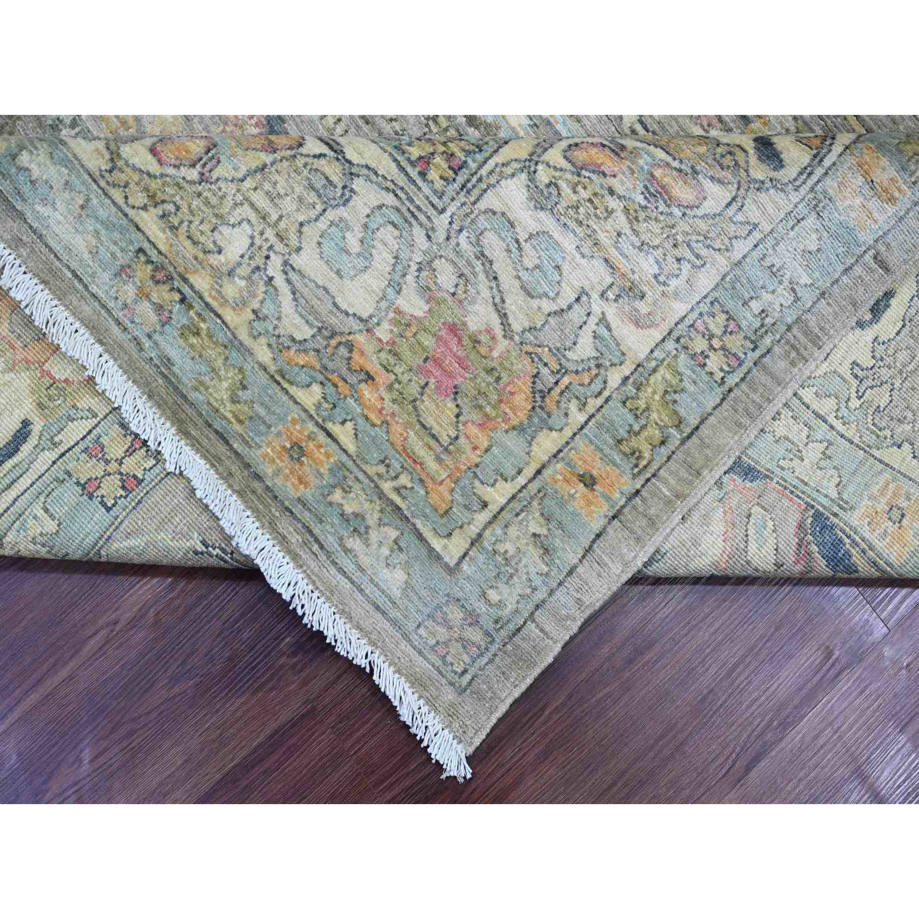 Tribal-Geometric-Hand-Knotted-Rug-112390