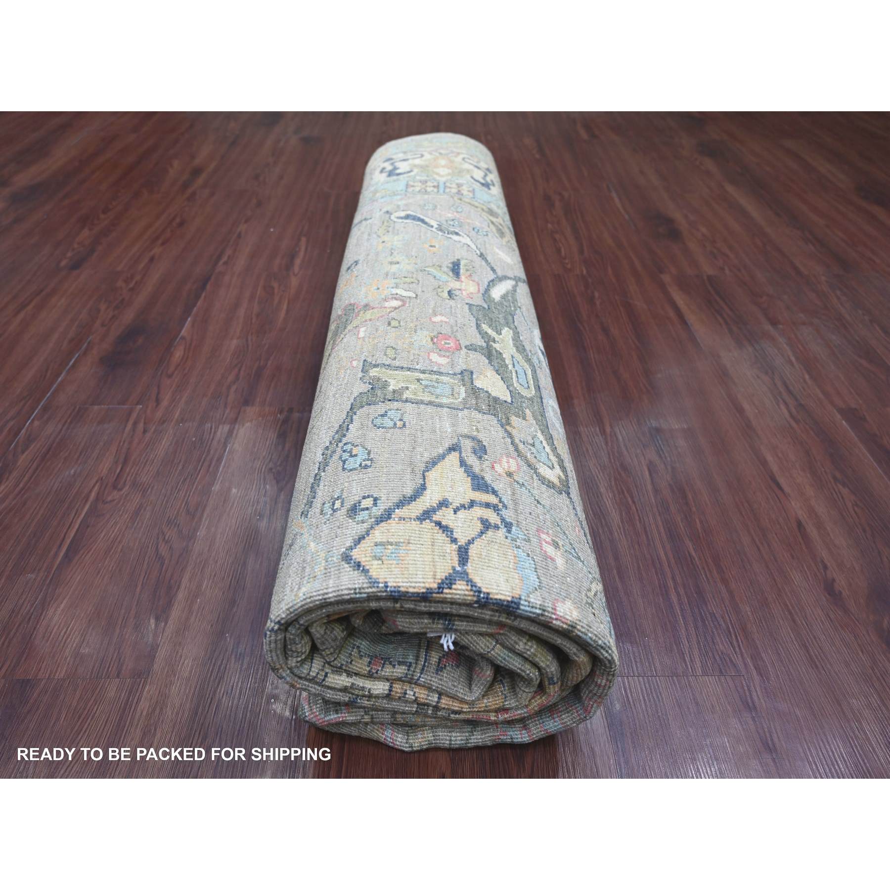 Tribal-Geometric-Hand-Knotted-Rug-112390