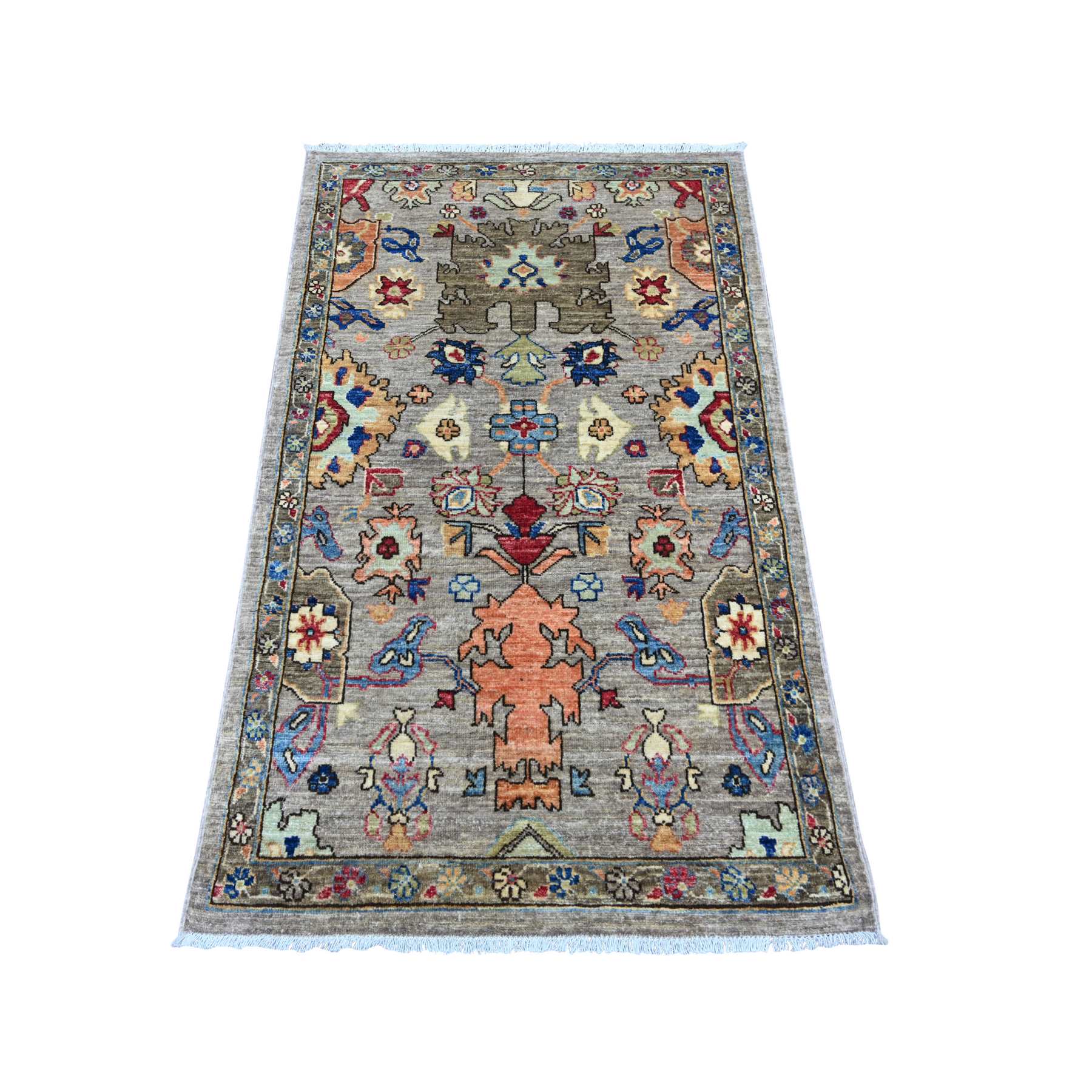 Tribal-Geometric-Hand-Knotted-Rug-112410