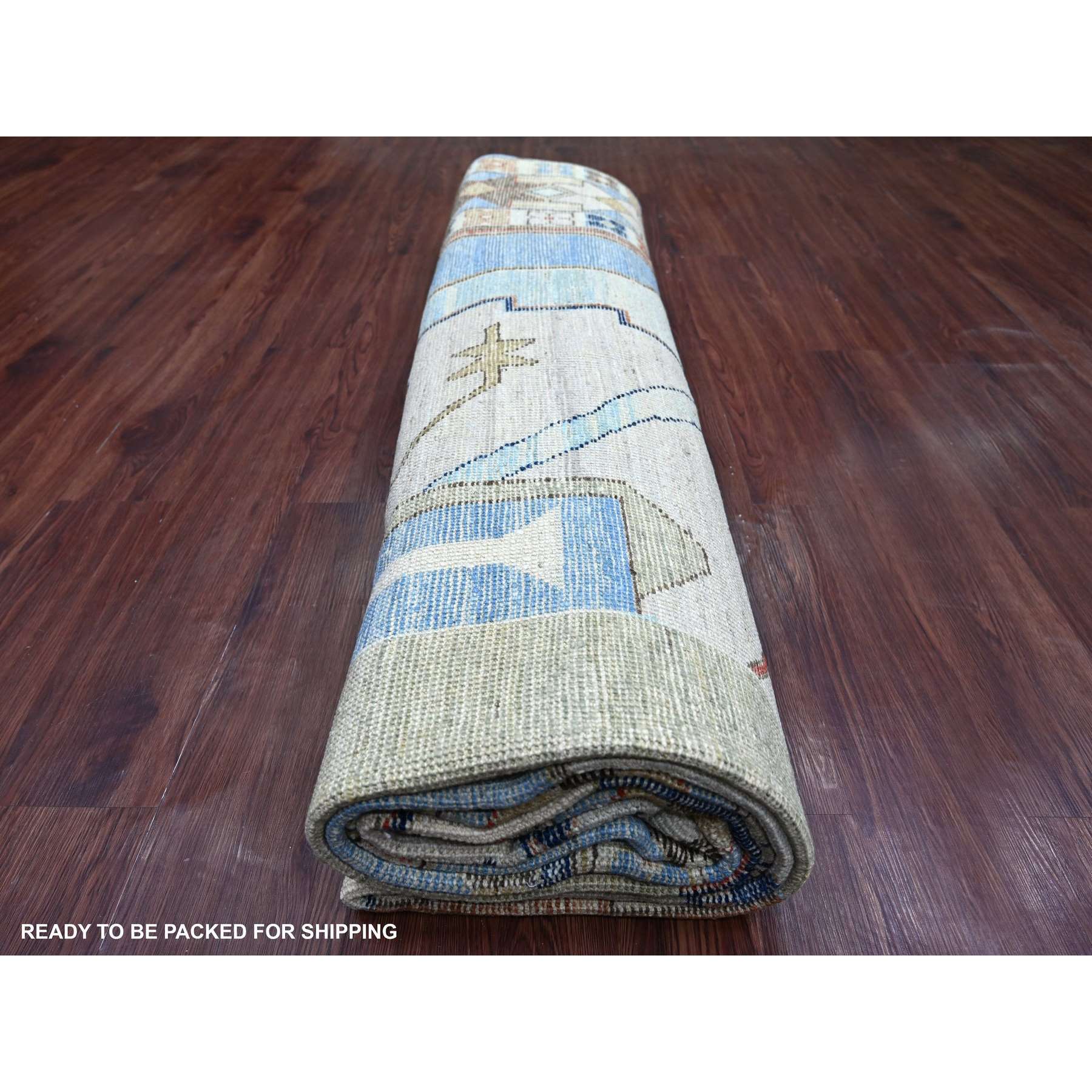 Tribal-Geometric-Hand-Knotted-Rug-112485