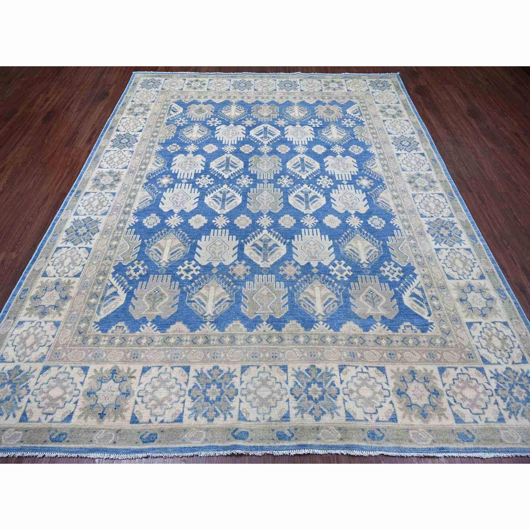 Kazak-Hand-Knotted-Rug-113580