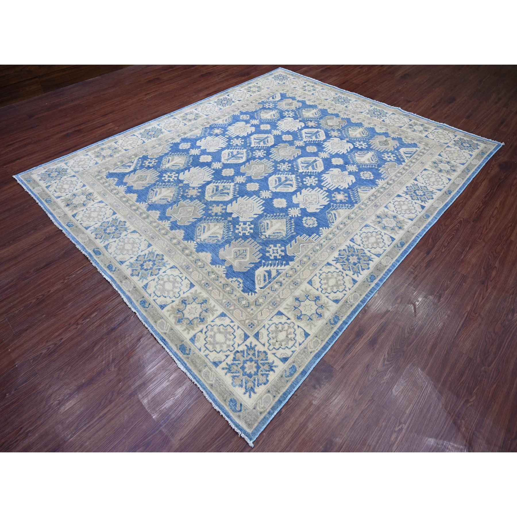 Kazak-Hand-Knotted-Rug-113580