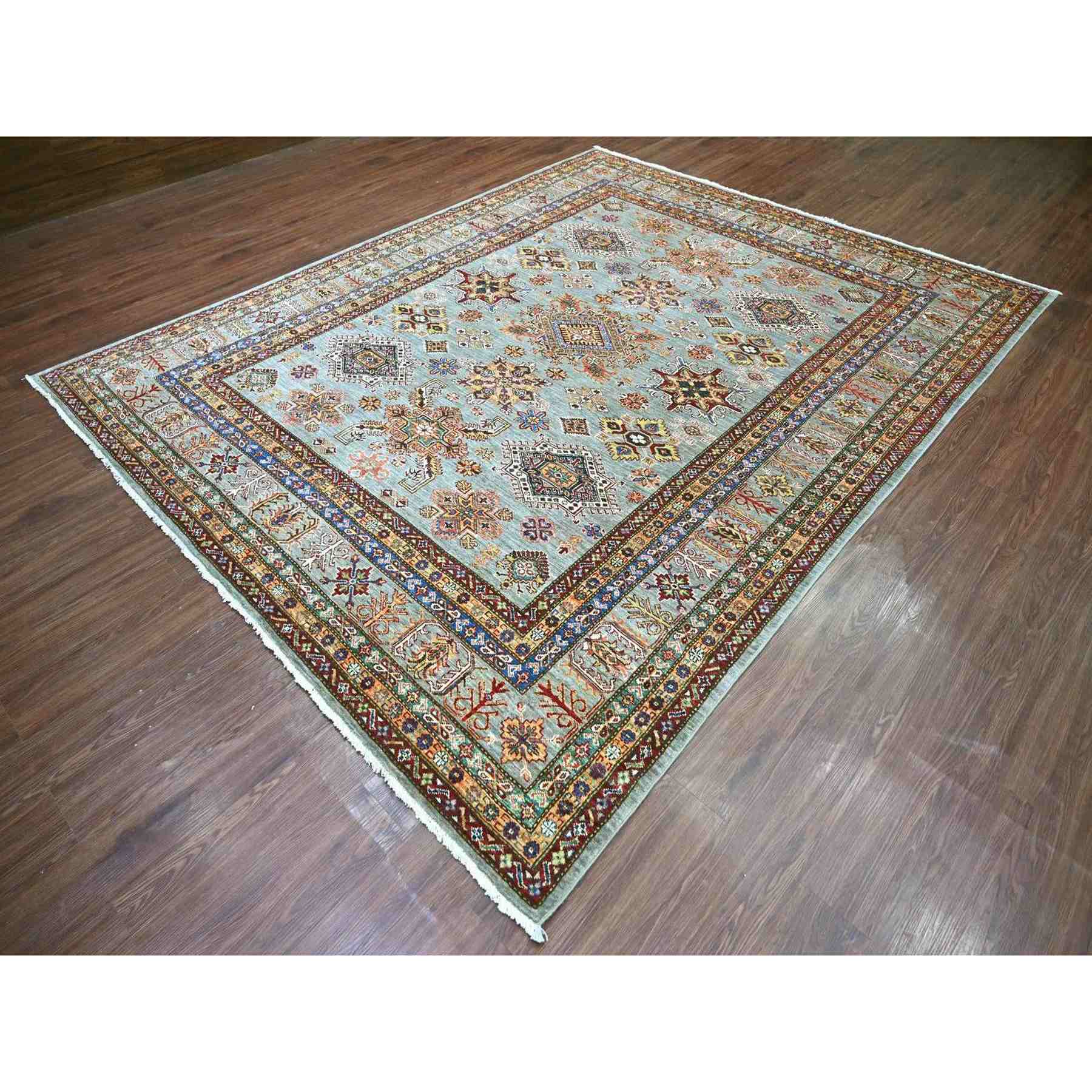 Kazak-Hand-Knotted-Rug-113855