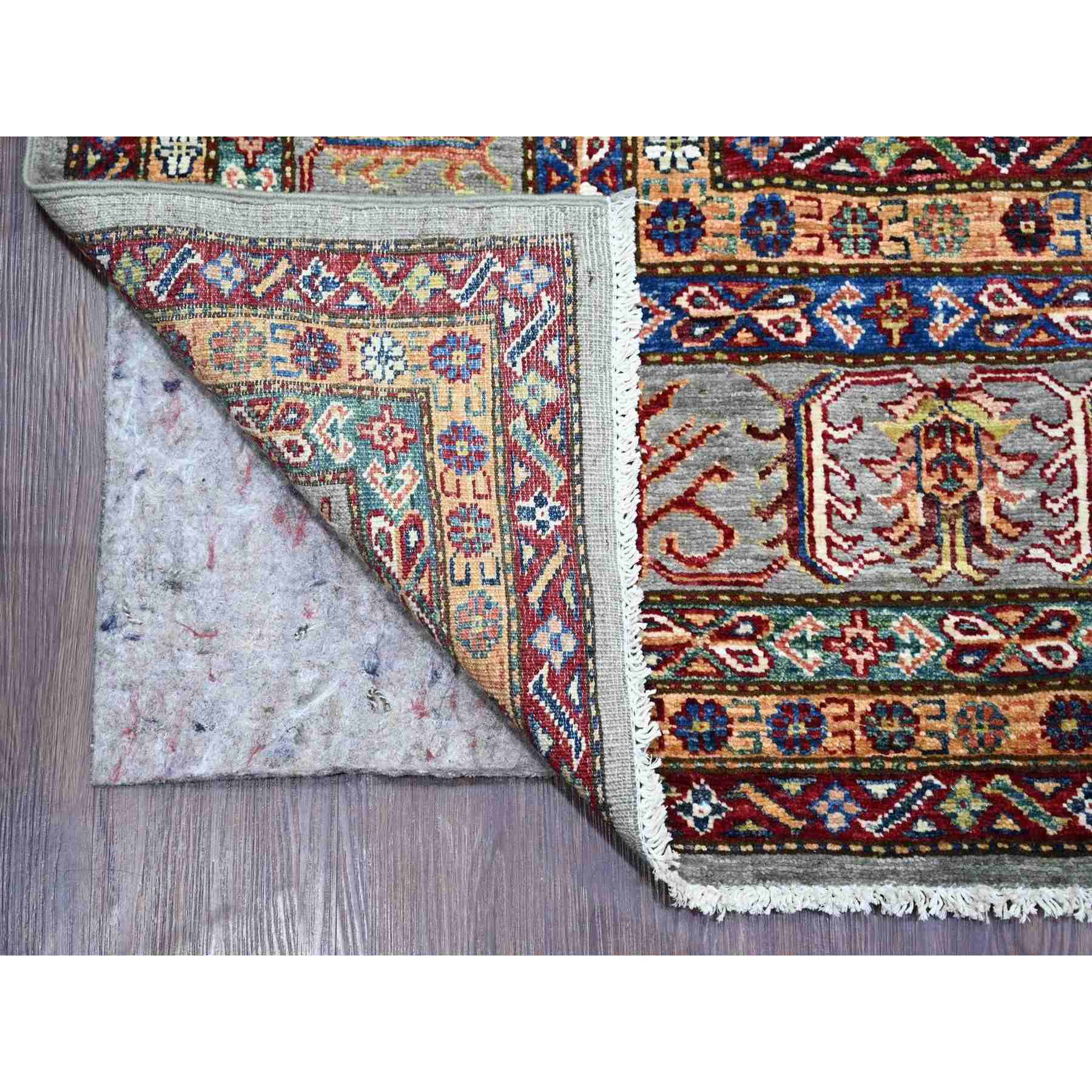 Kazak-Hand-Knotted-Rug-113855