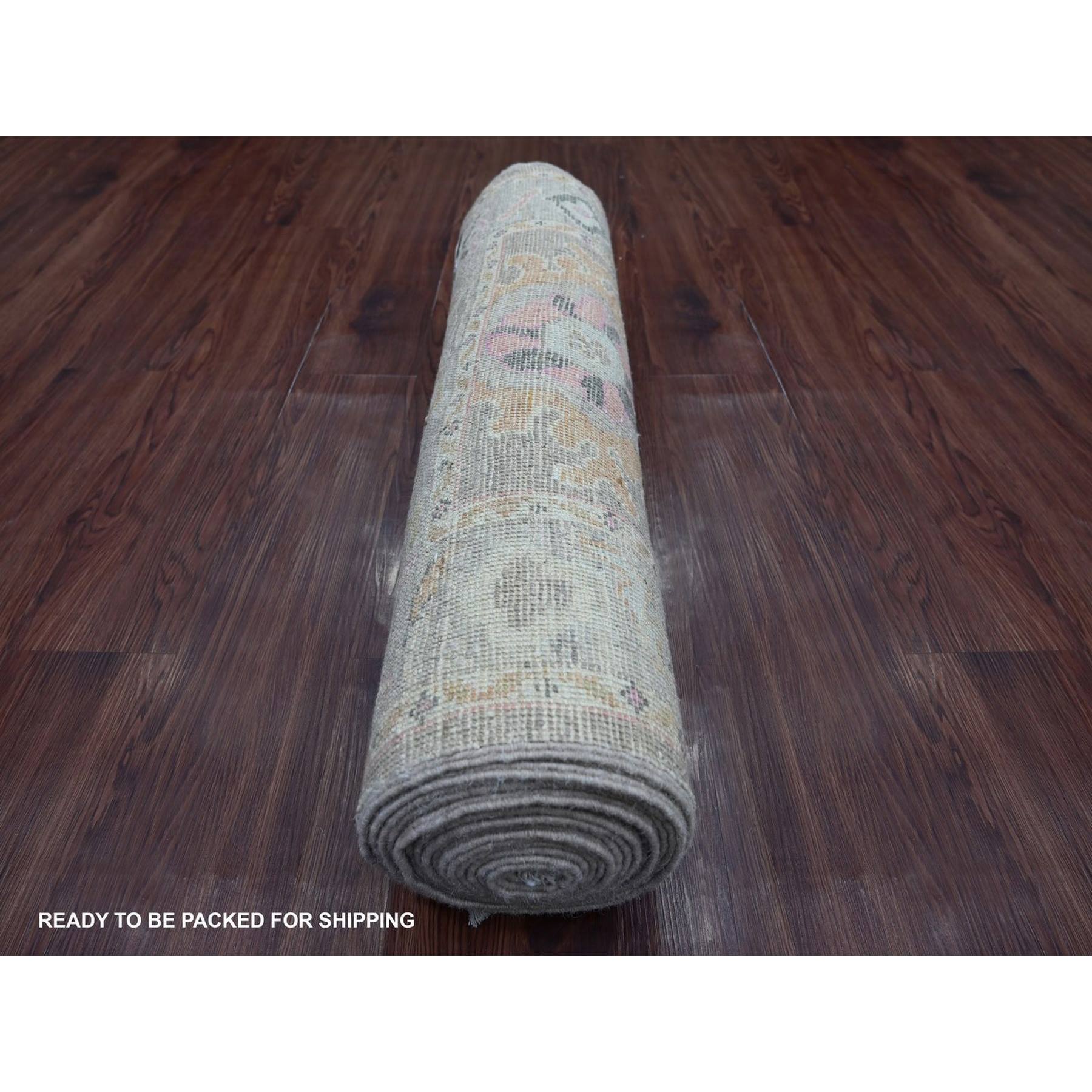 Oushak-And-Peshawar-Hand-Knotted-Rug-112525