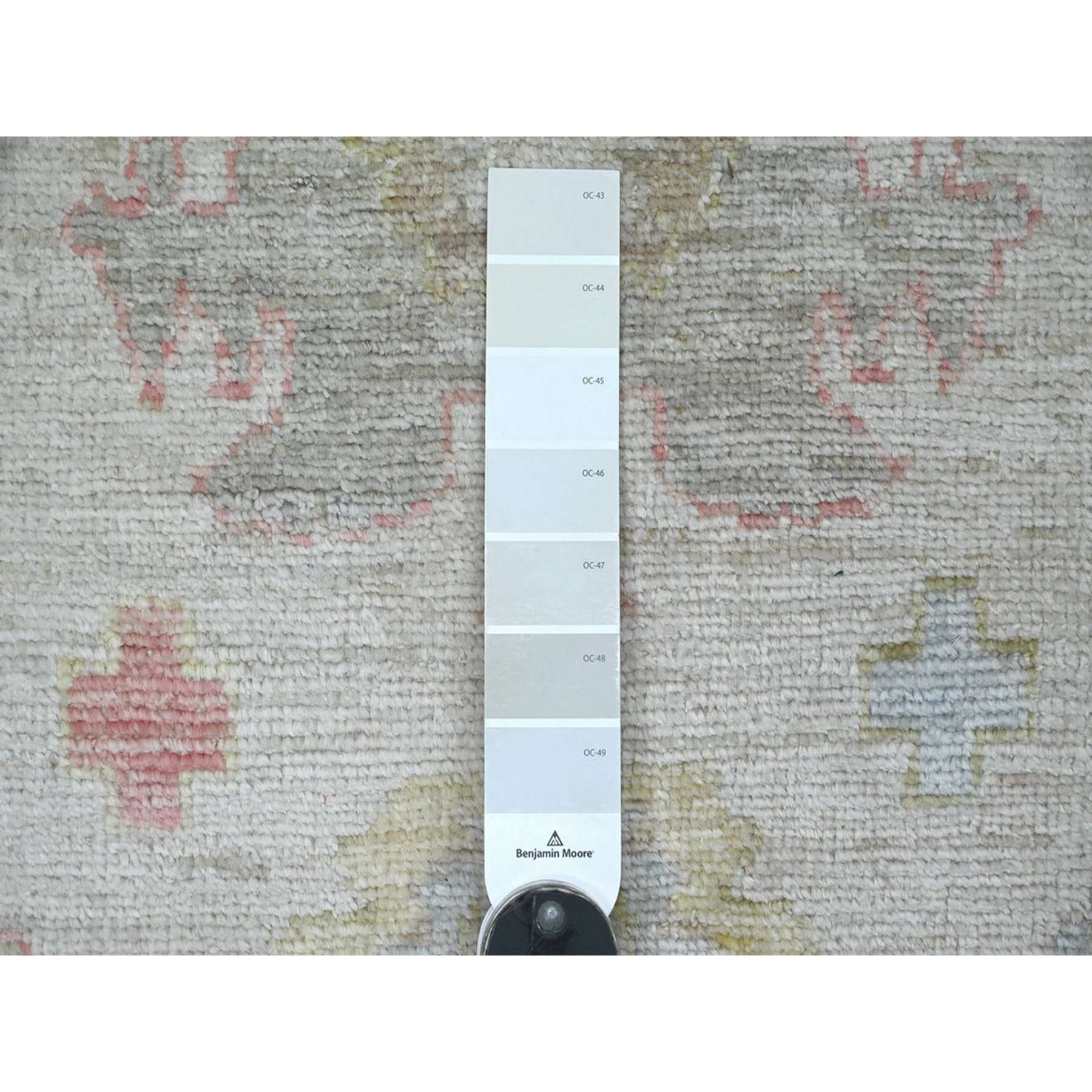 Oushak-And-Peshawar-Hand-Knotted-Rug-112650