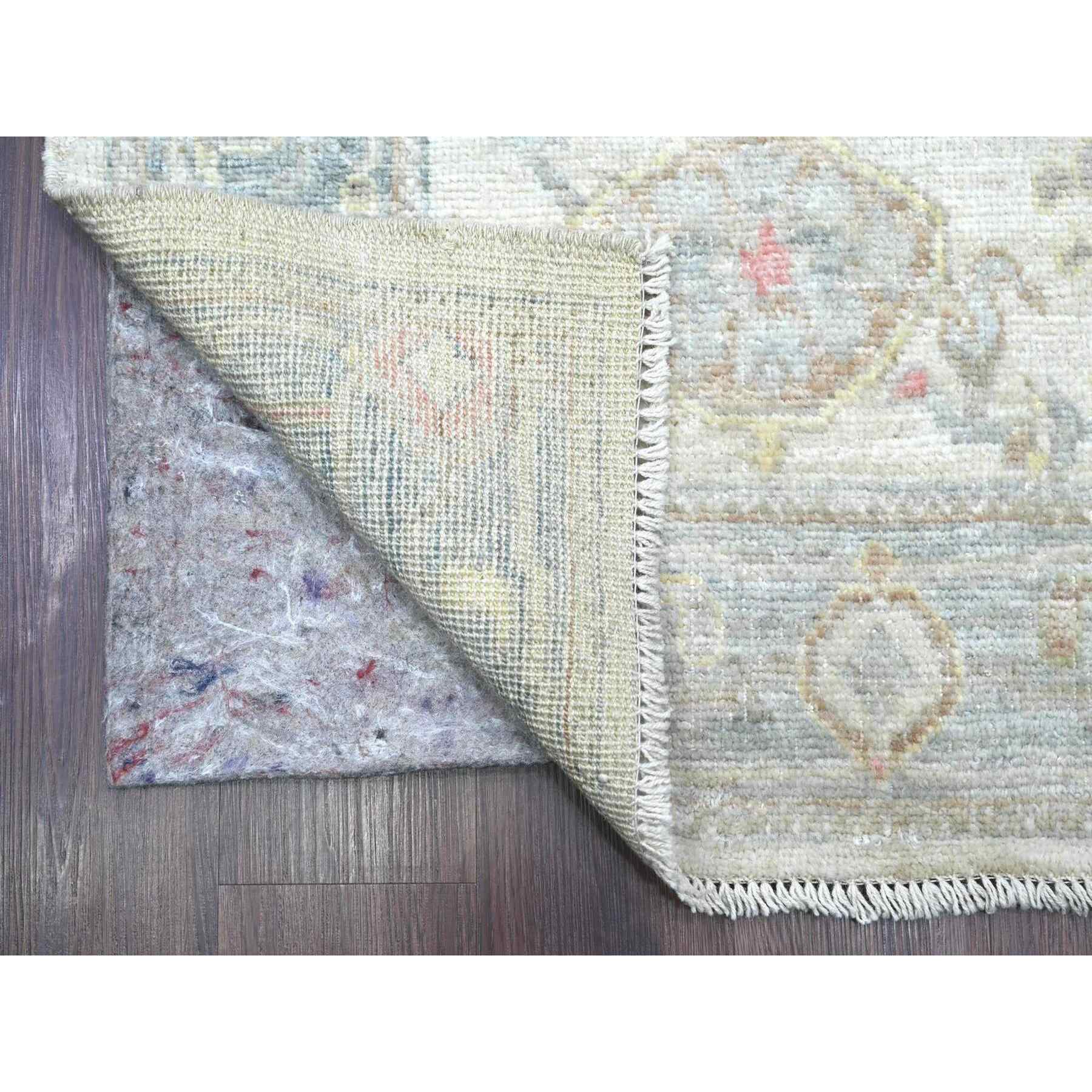 Oushak-And-Peshawar-Hand-Knotted-Rug-112660