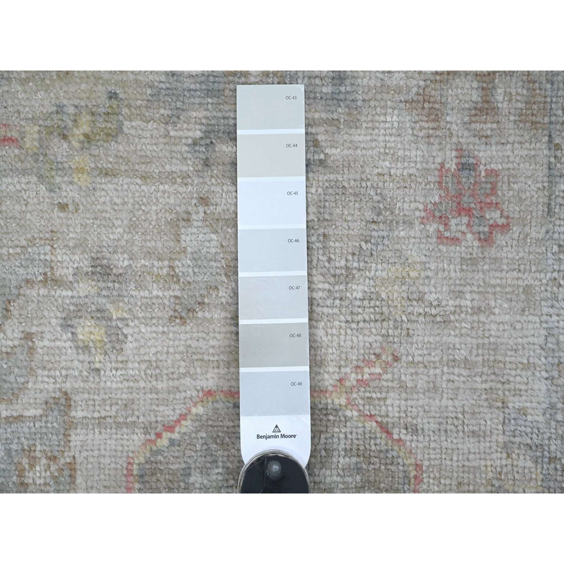 Oushak-And-Peshawar-Hand-Knotted-Rug-112660
