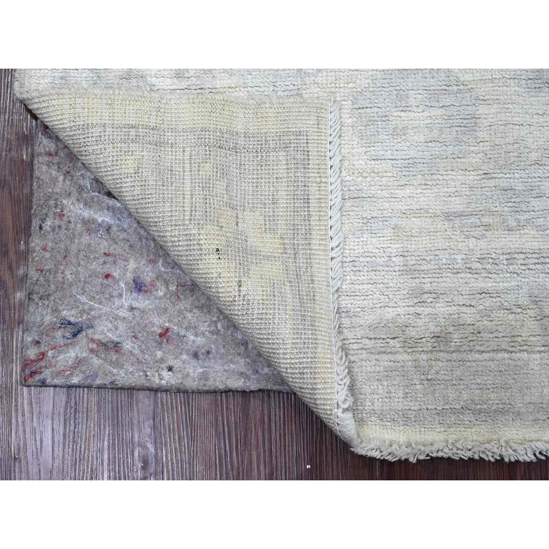 Oushak-And-Peshawar-Hand-Knotted-Rug-112670
