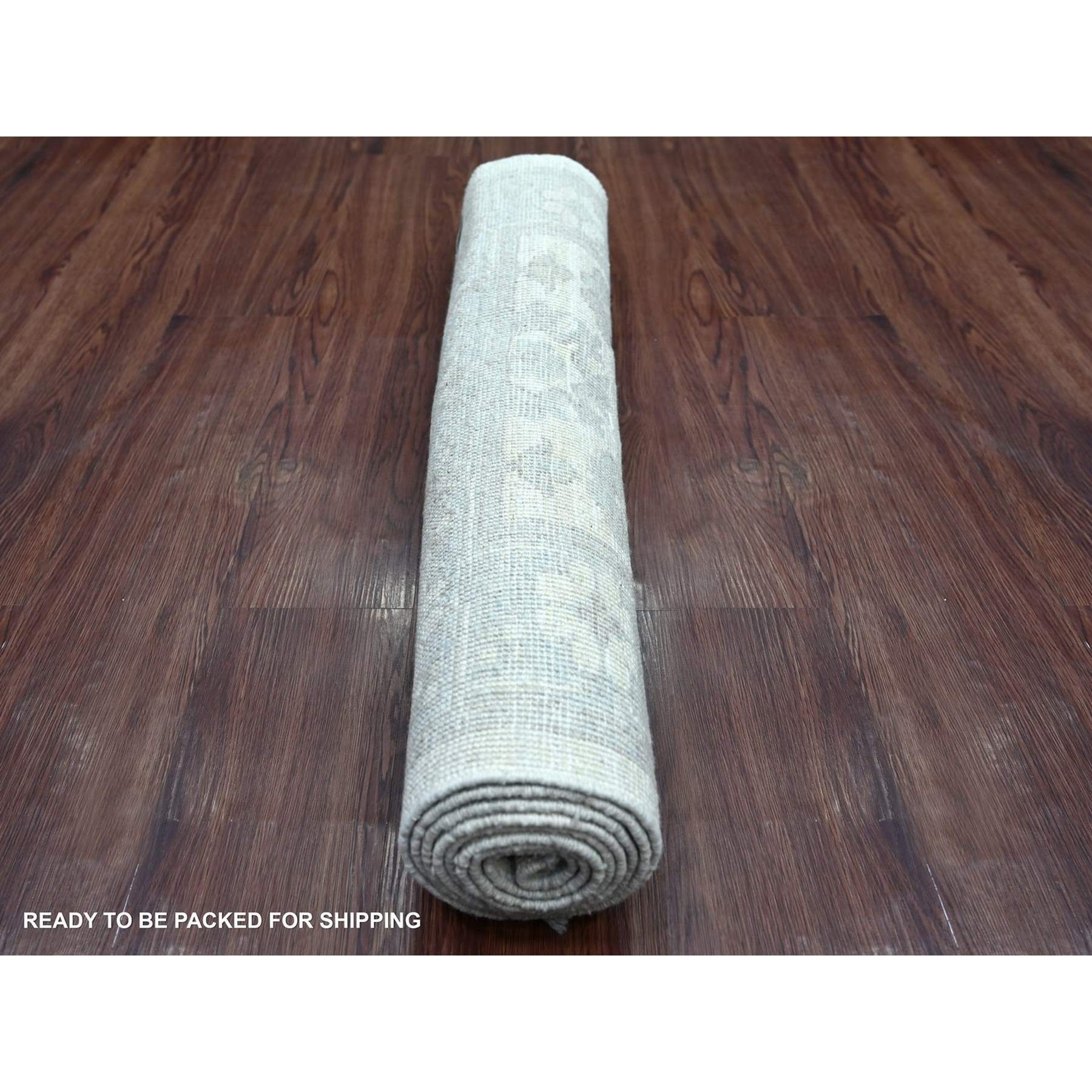 Oushak-And-Peshawar-Hand-Knotted-Rug-112670