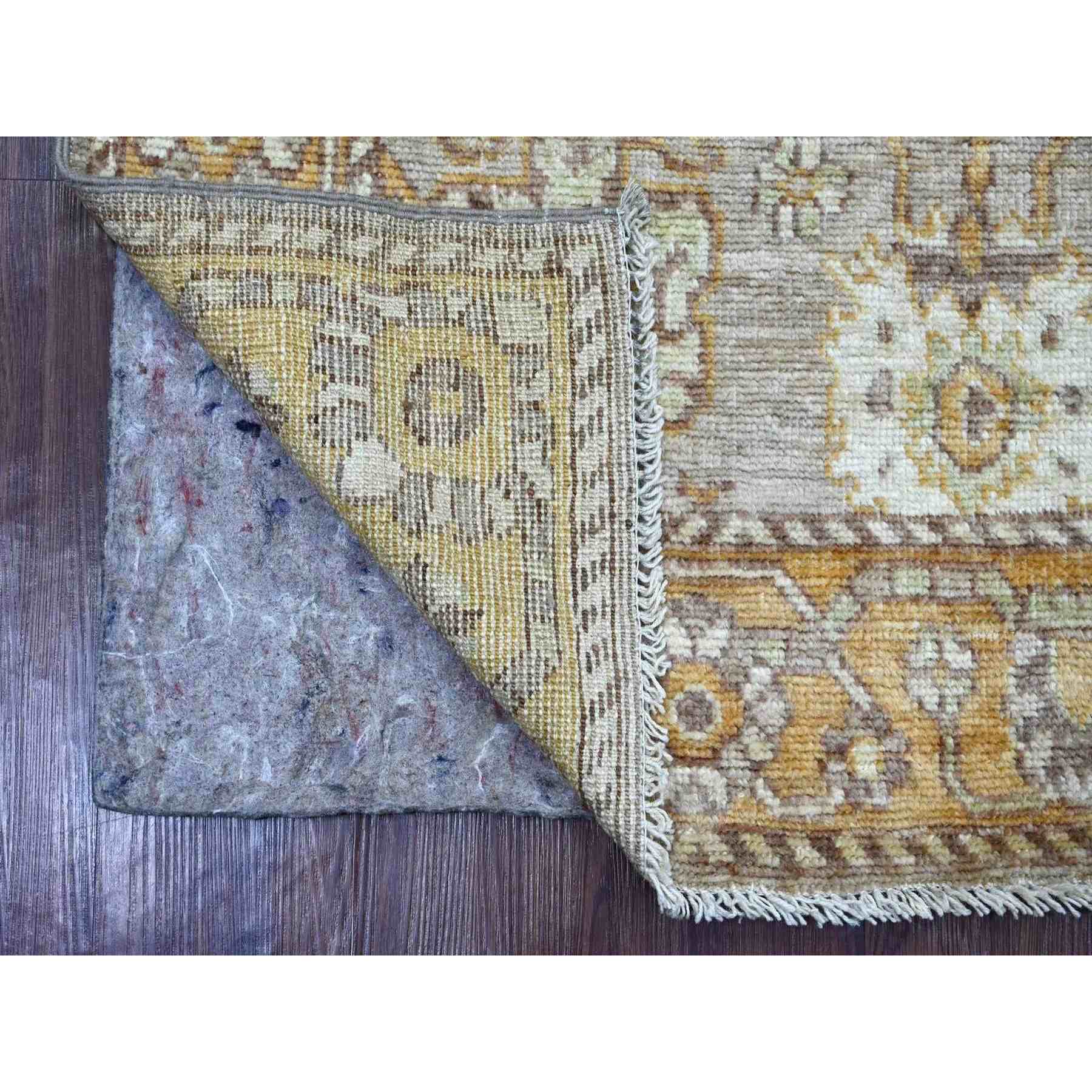 Oushak-And-Peshawar-Hand-Knotted-Rug-112710