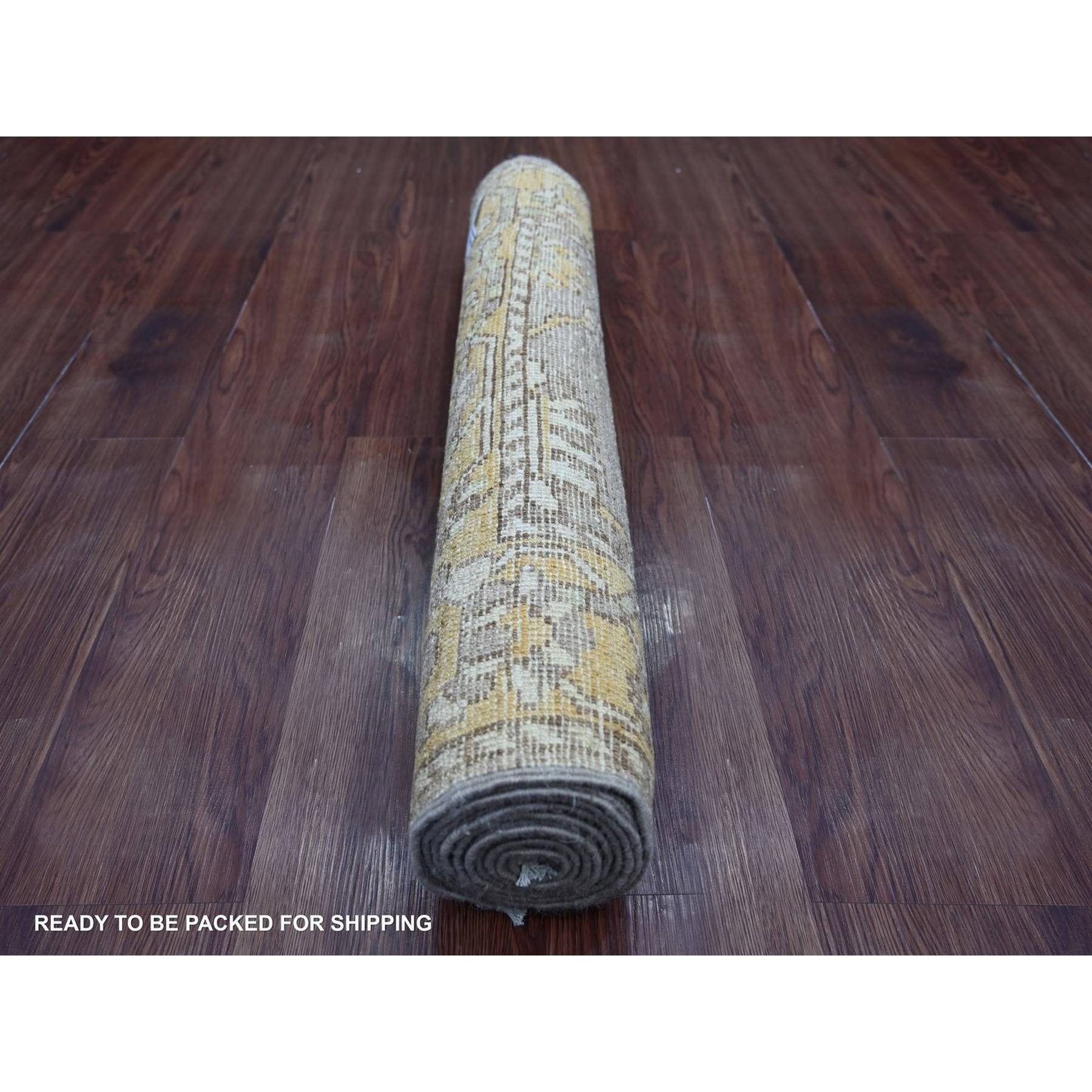 Oushak-And-Peshawar-Hand-Knotted-Rug-112710
