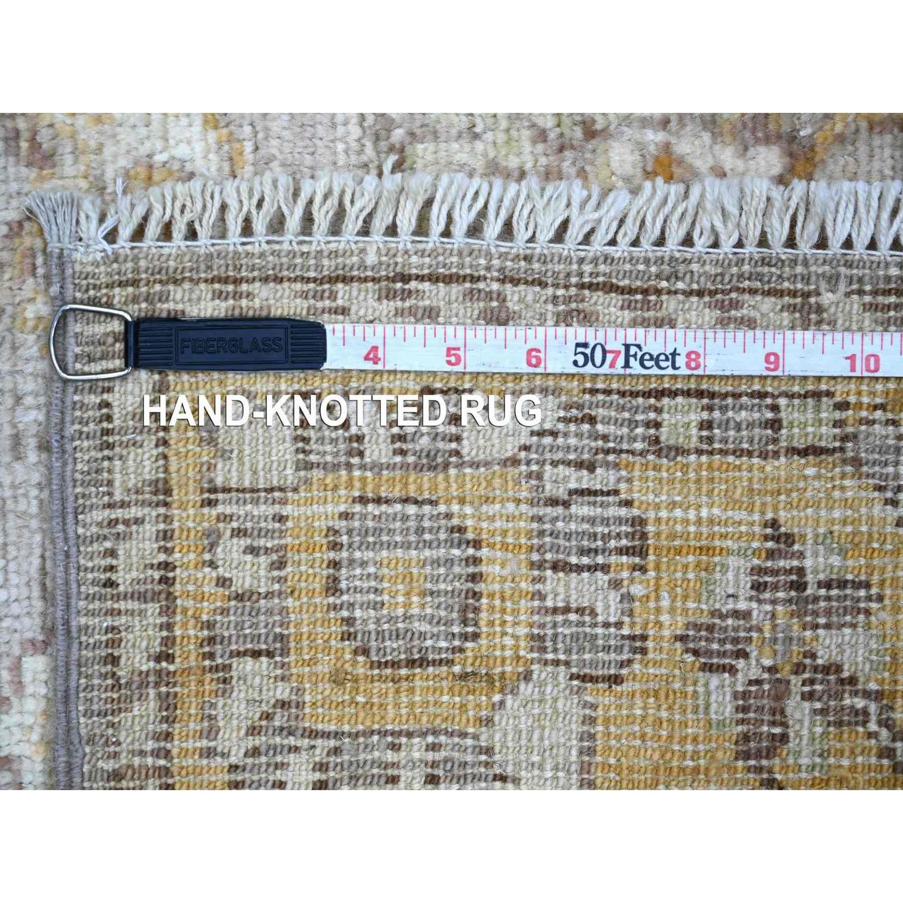 Oushak-And-Peshawar-Hand-Knotted-Rug-112710