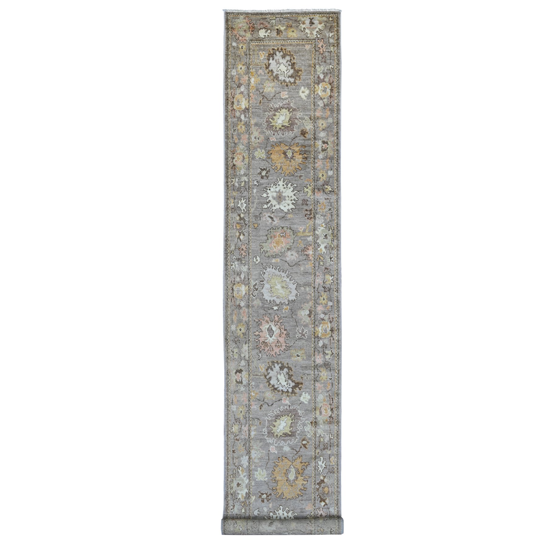 Oushak-And-Peshawar-Hand-Knotted-Rug-112720