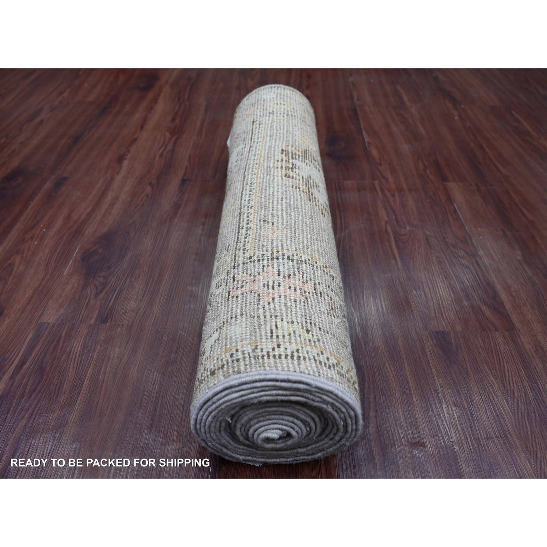 Oushak-And-Peshawar-Hand-Knotted-Rug-112720