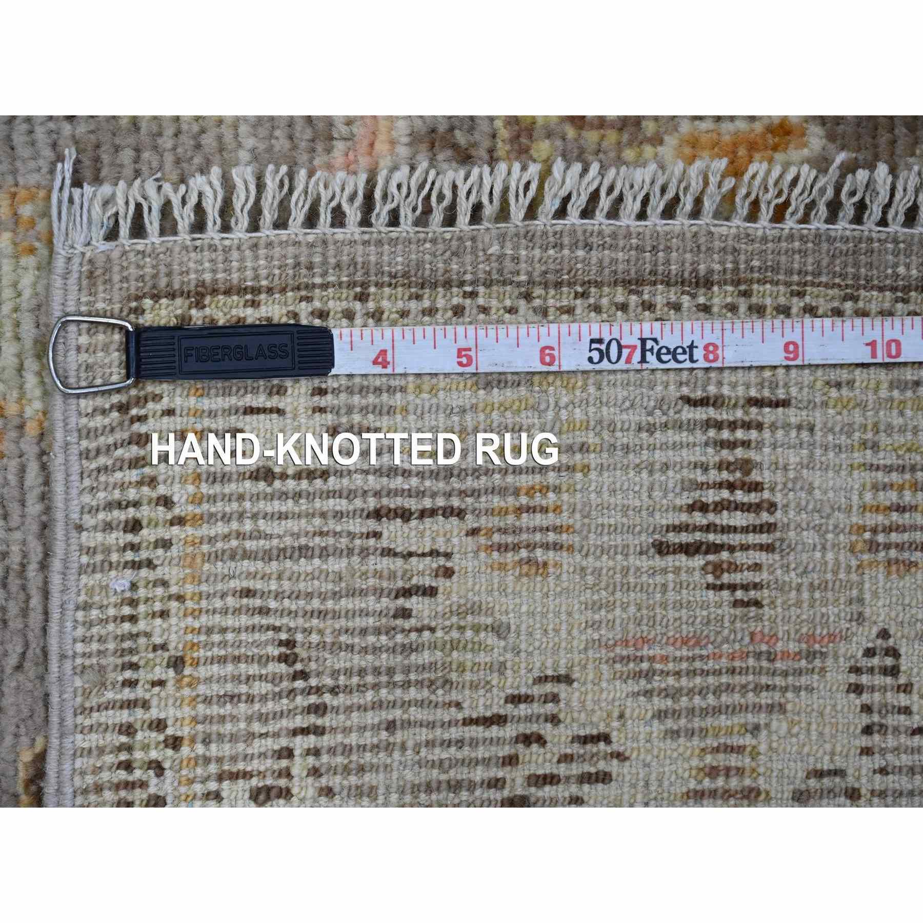 Oushak-And-Peshawar-Hand-Knotted-Rug-112720