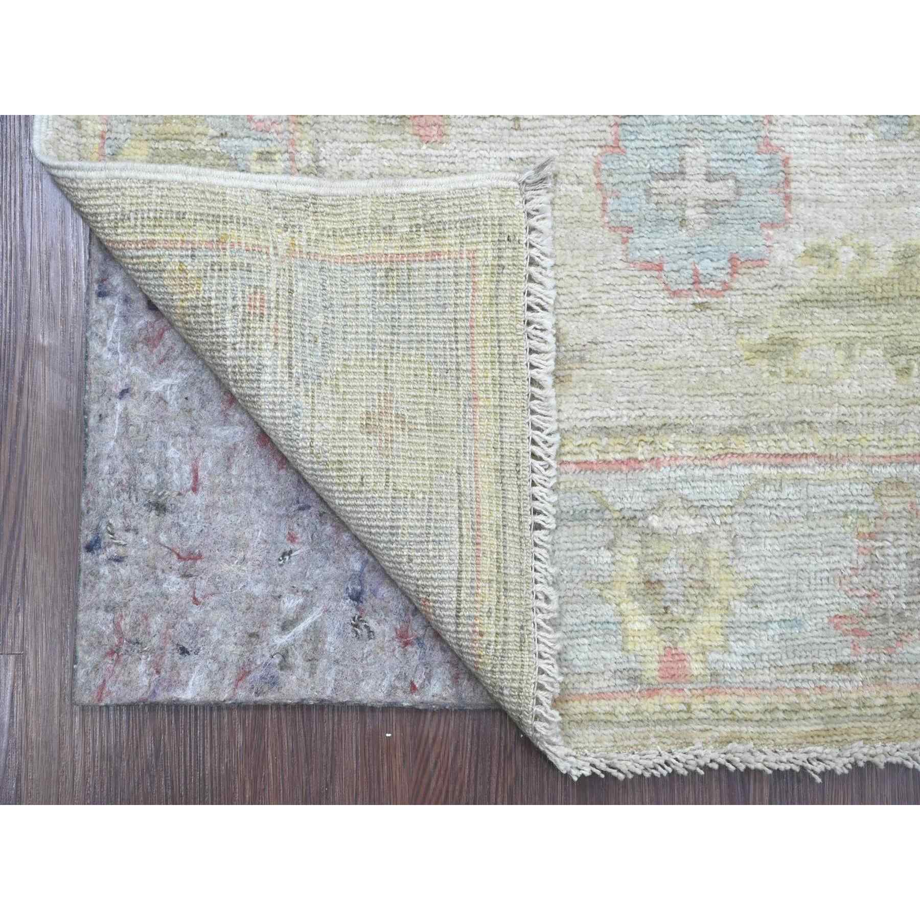 Oushak-And-Peshawar-Hand-Knotted-Rug-112725