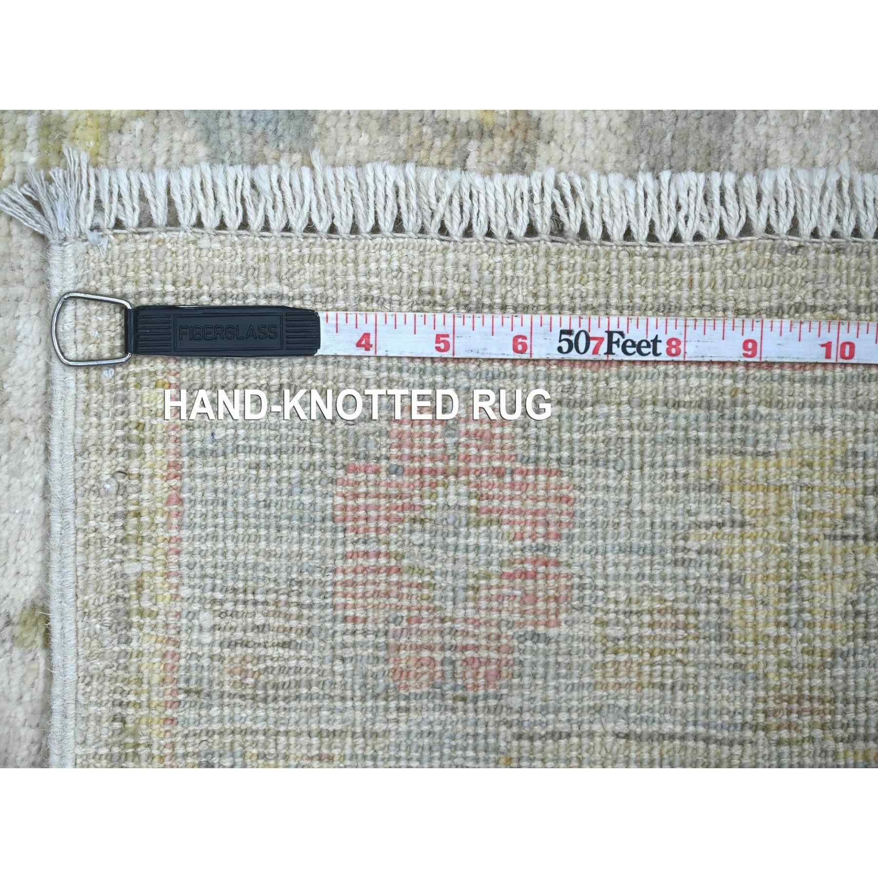 Oushak-And-Peshawar-Hand-Knotted-Rug-112725