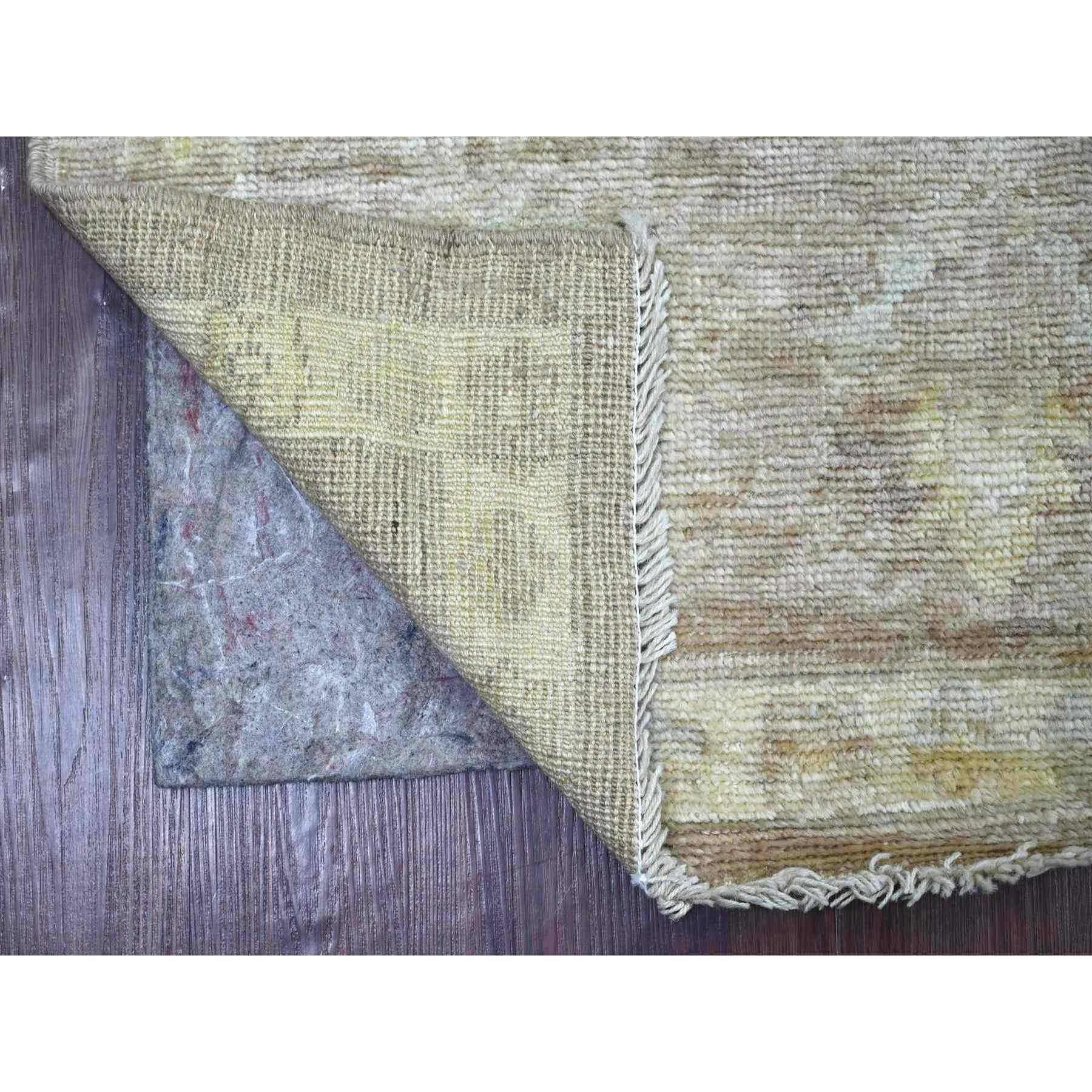 Oushak-And-Peshawar-Hand-Knotted-Rug-112735