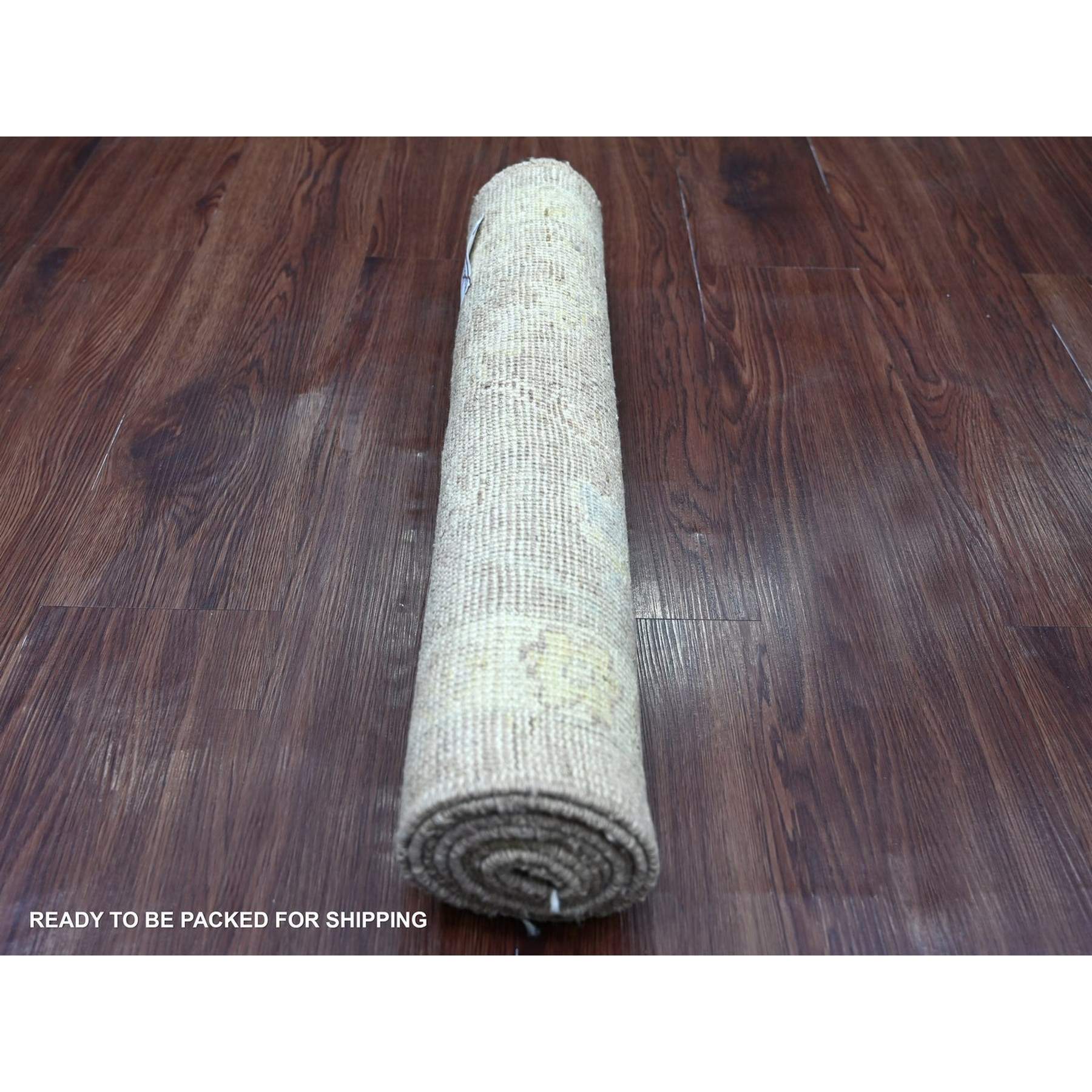 Oushak-And-Peshawar-Hand-Knotted-Rug-112735