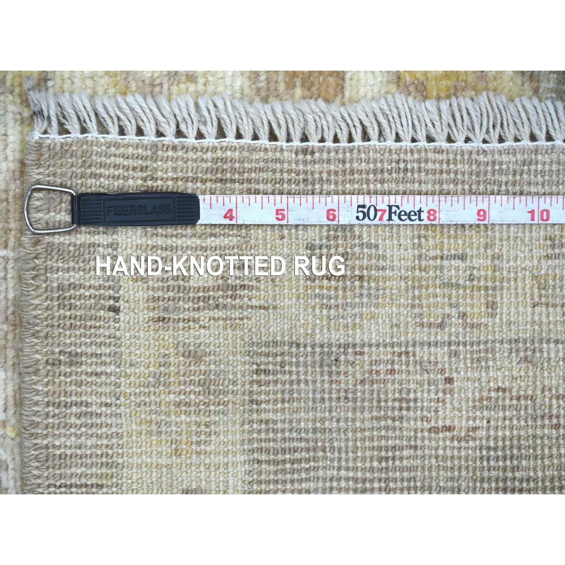 Oushak-And-Peshawar-Hand-Knotted-Rug-112735