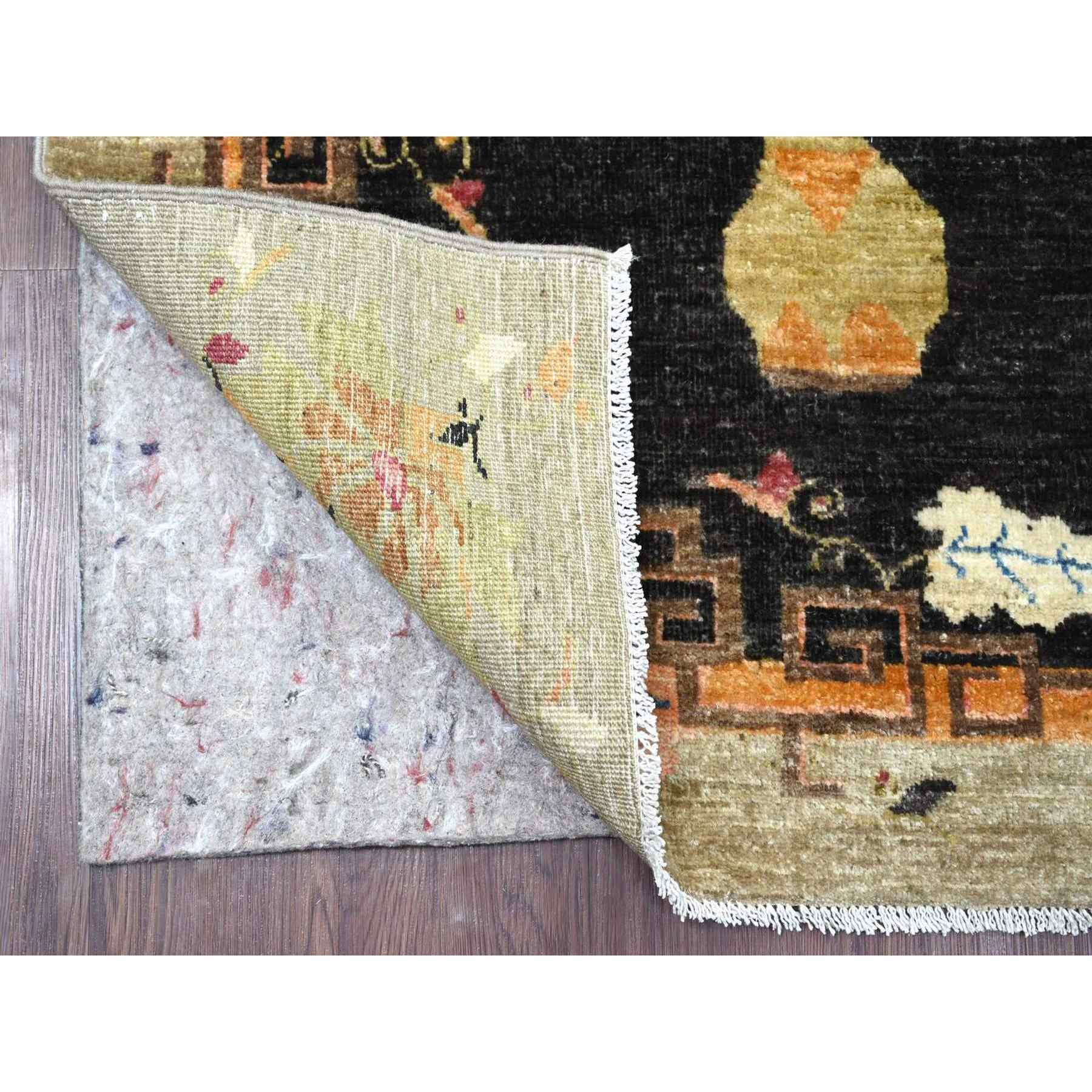 Oushak-And-Peshawar-Hand-Knotted-Rug-112790