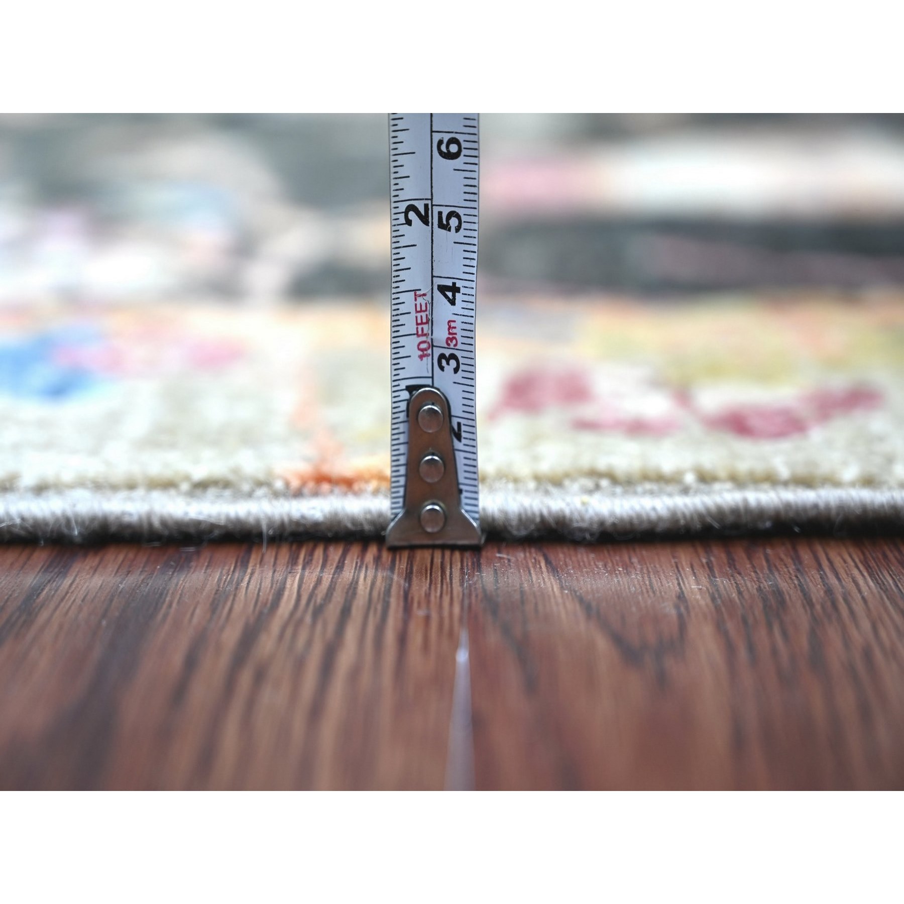 Oushak-And-Peshawar-Hand-Knotted-Rug-112790