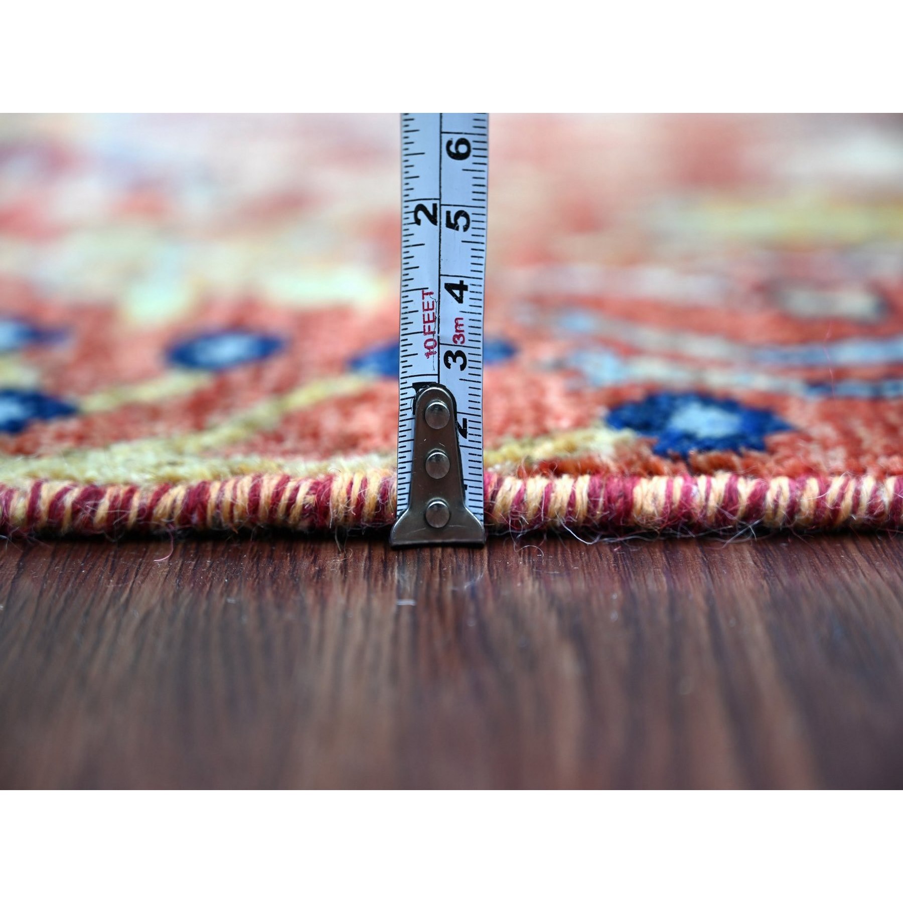 Oushak-And-Peshawar-Hand-Knotted-Rug-112825