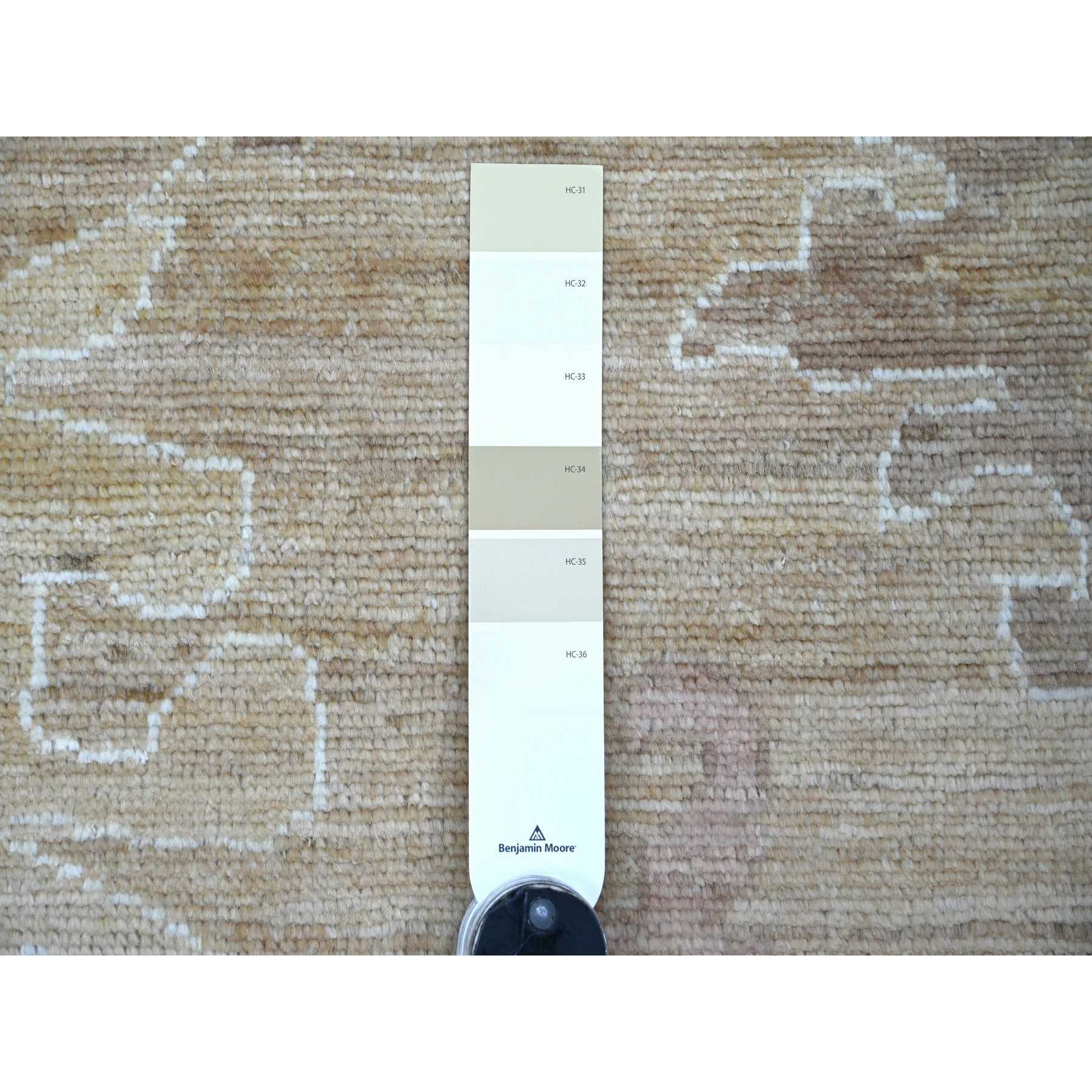 Oushak-And-Peshawar-Hand-Knotted-Rug-113055