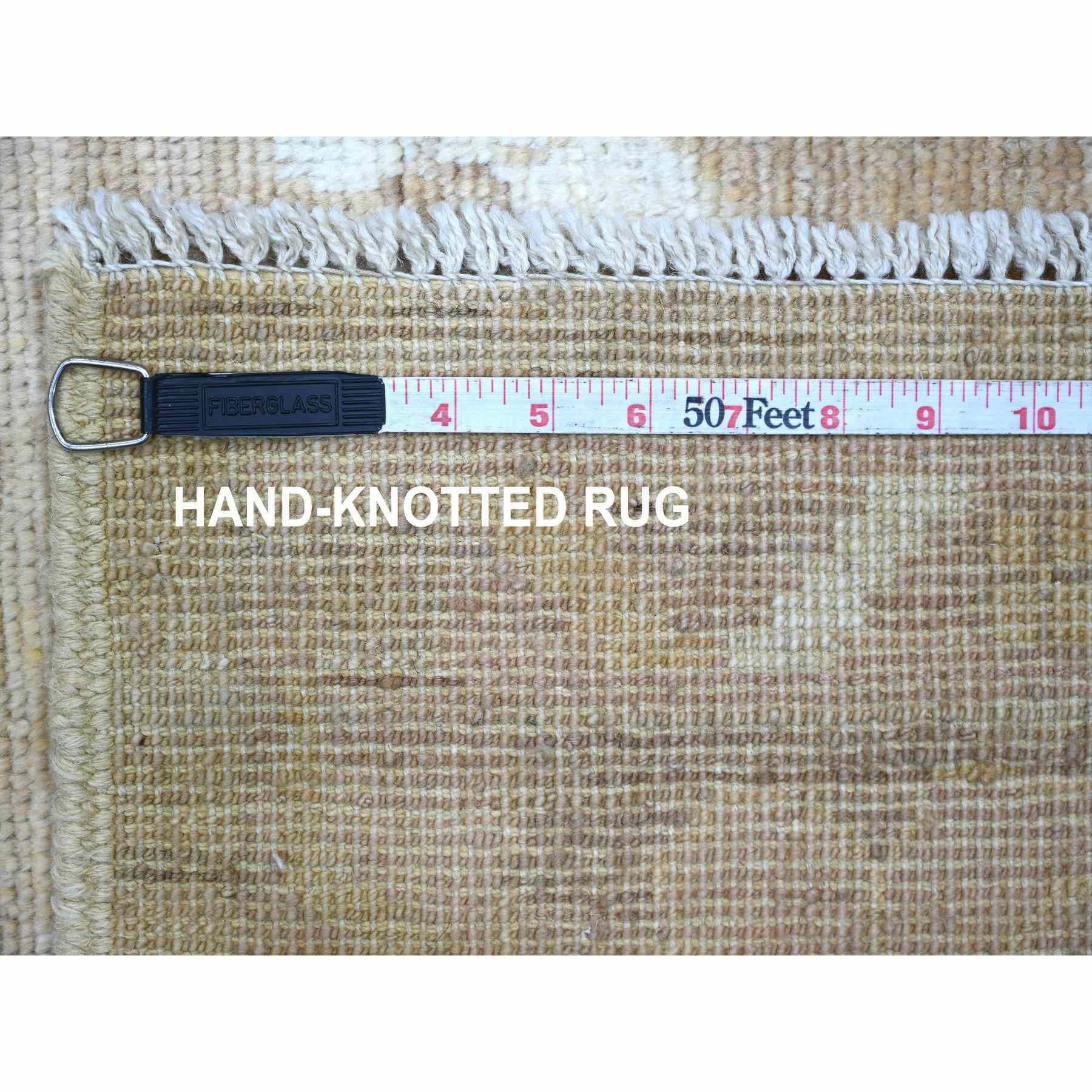 Oushak-And-Peshawar-Hand-Knotted-Rug-113055