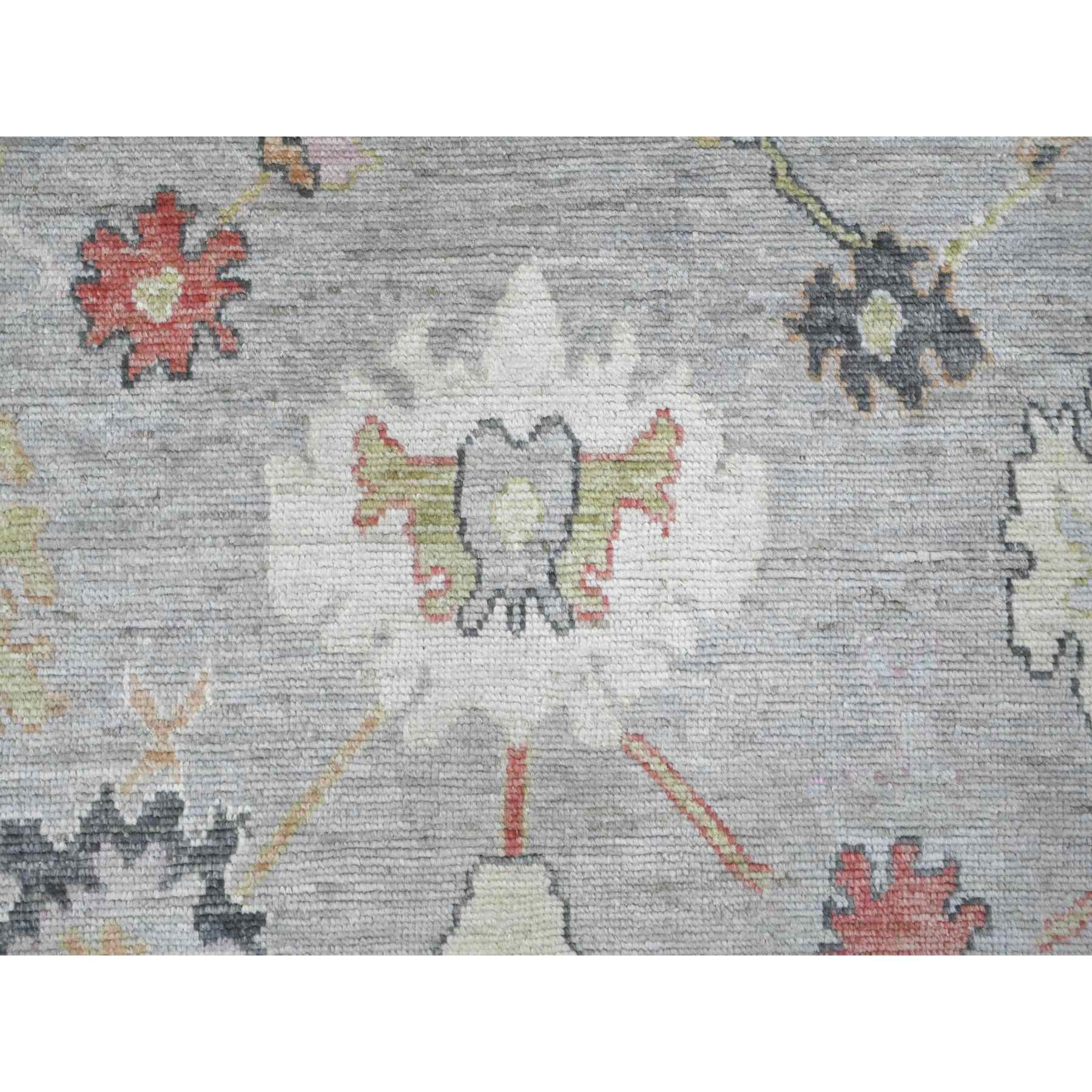 Oushak-And-Peshawar-Hand-Knotted-Rug-113070