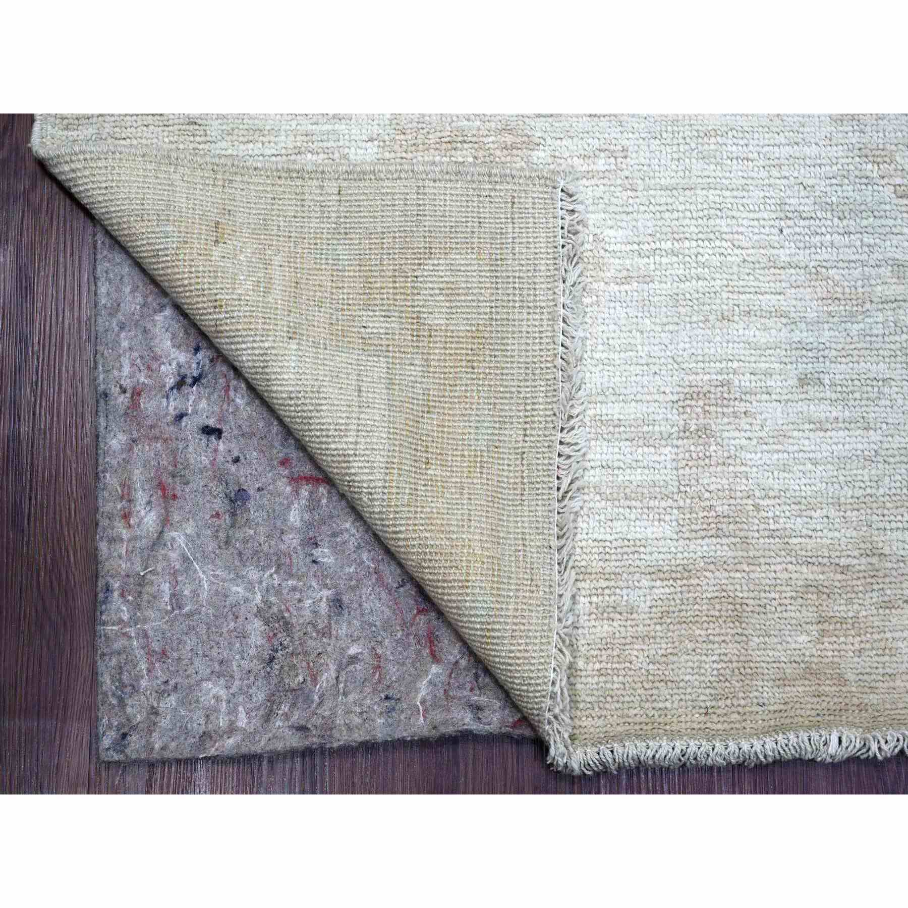Oushak-And-Peshawar-Hand-Knotted-Rug-113085