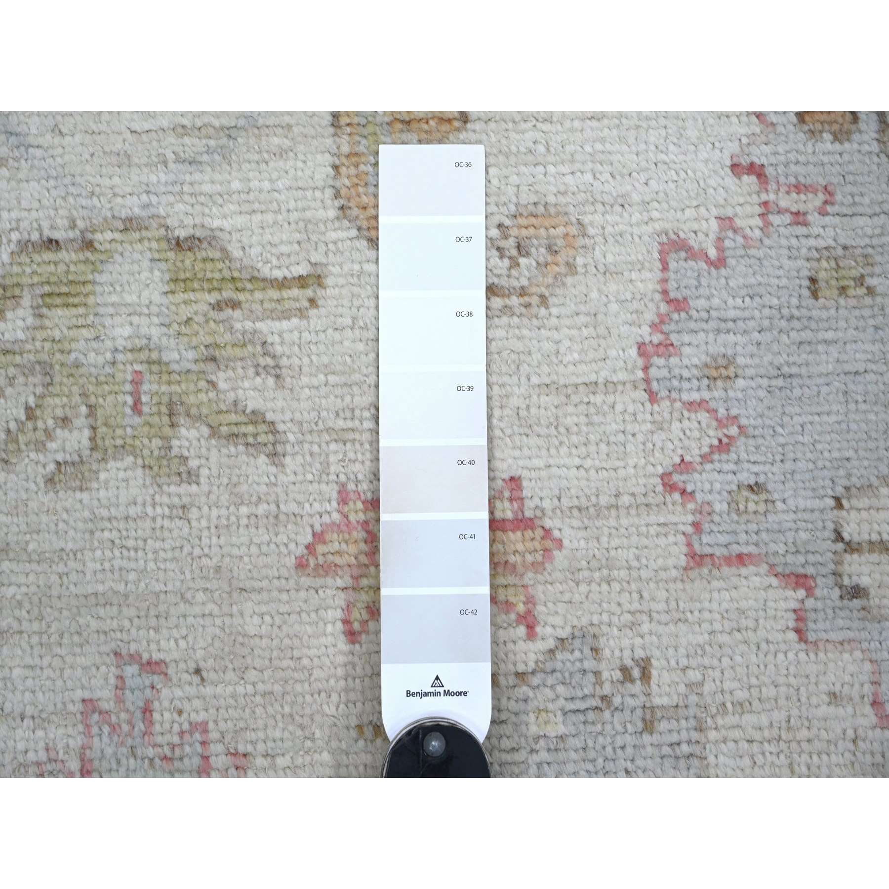 Oushak-And-Peshawar-Hand-Knotted-Rug-113095