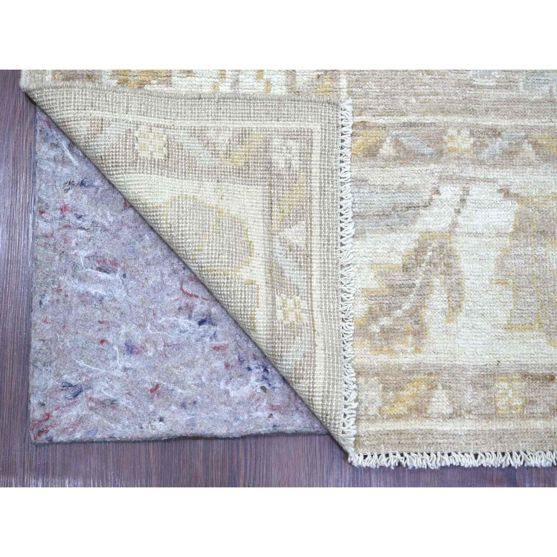 Oushak-And-Peshawar-Hand-Knotted-Rug-113110