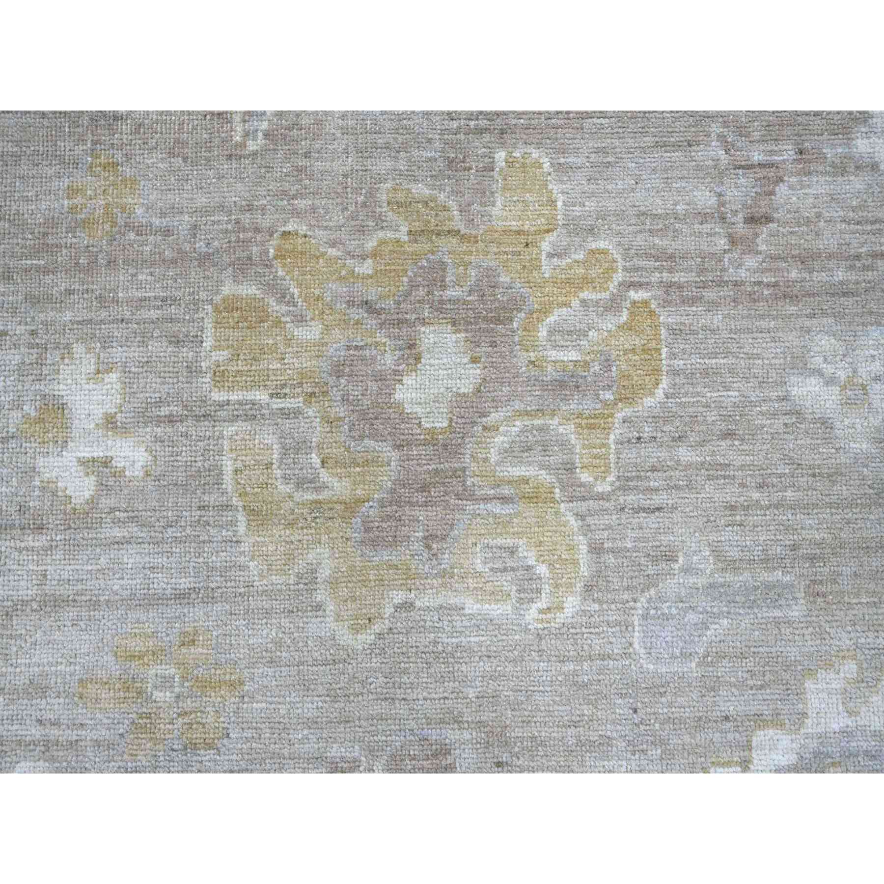 Oushak-And-Peshawar-Hand-Knotted-Rug-113110