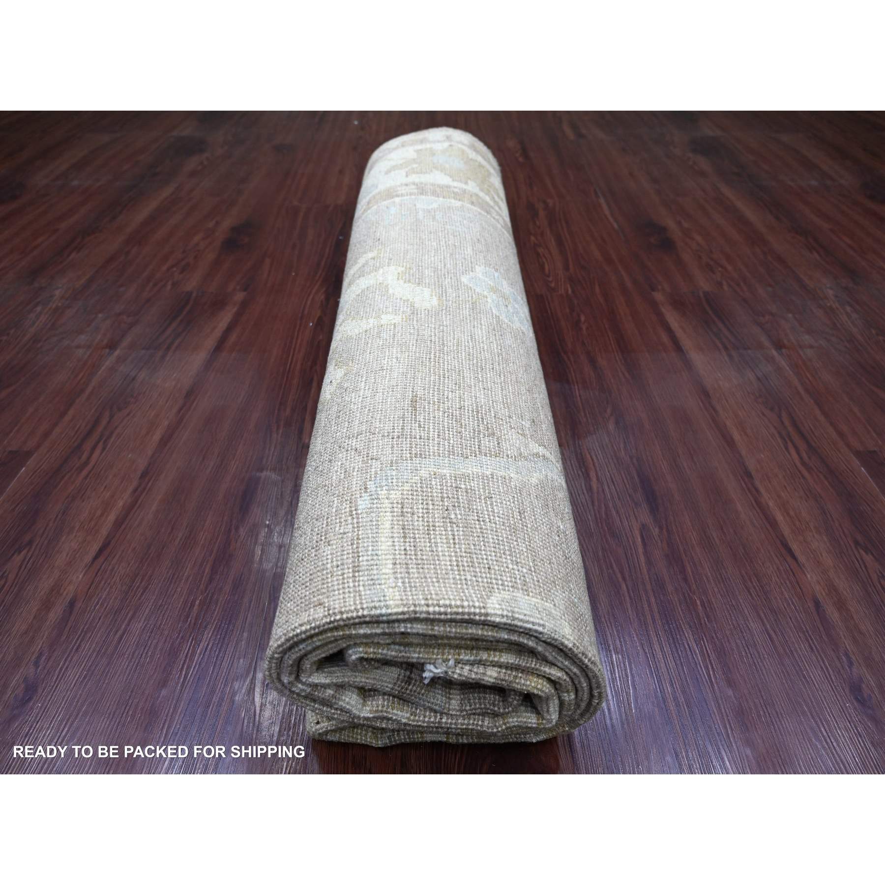 Oushak-And-Peshawar-Hand-Knotted-Rug-113110