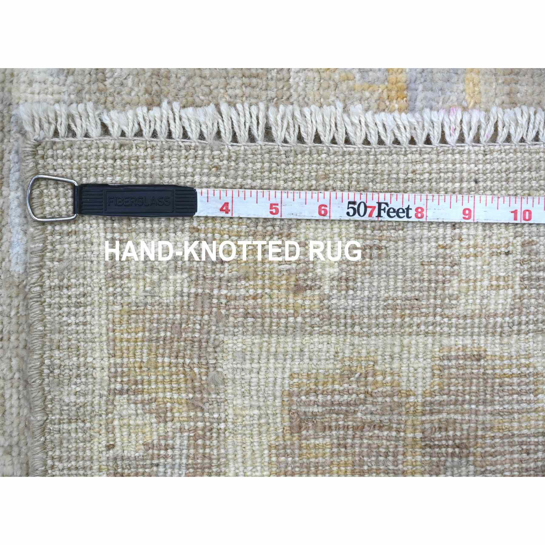 Oushak-And-Peshawar-Hand-Knotted-Rug-113110