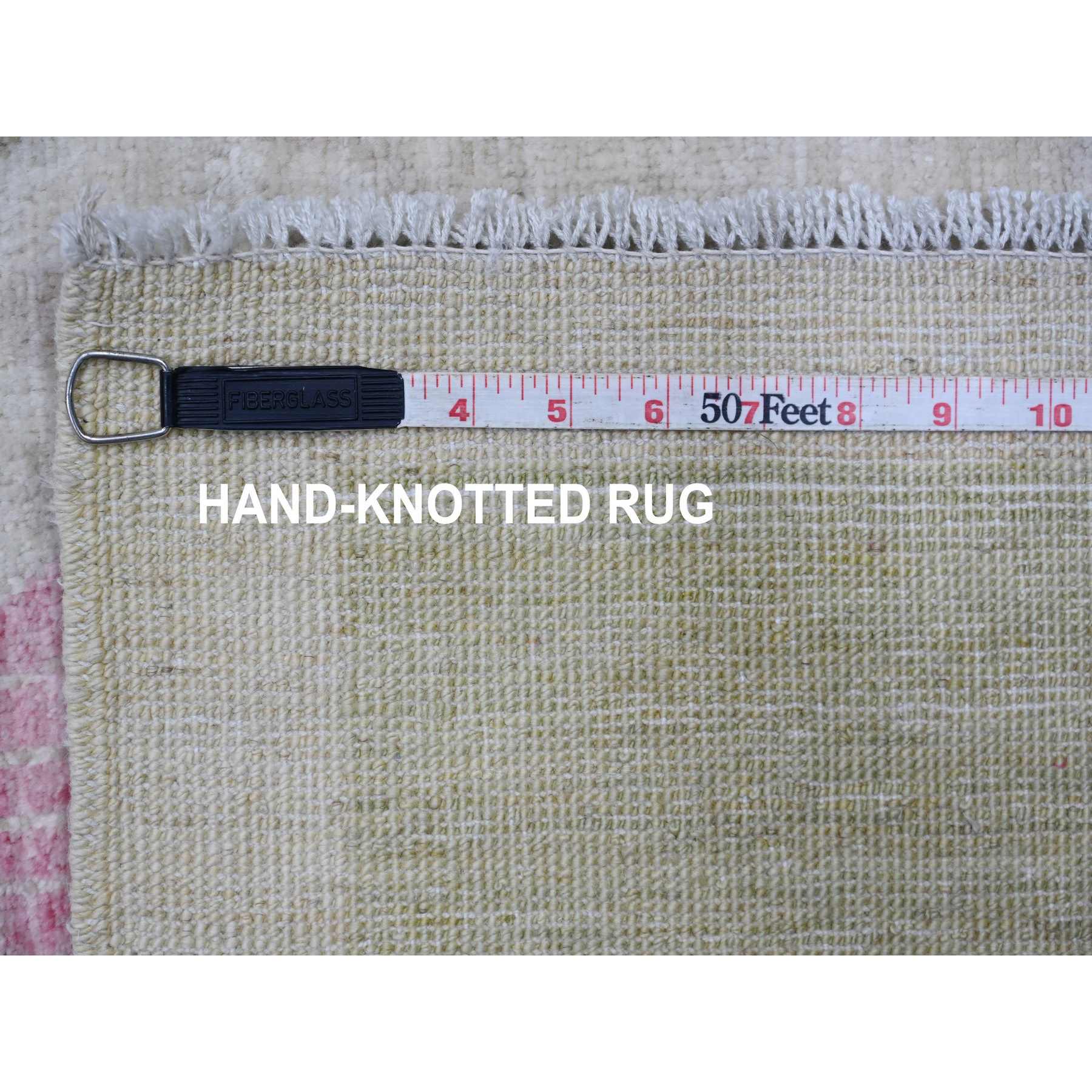 Oushak-And-Peshawar-Hand-Knotted-Rug-113125