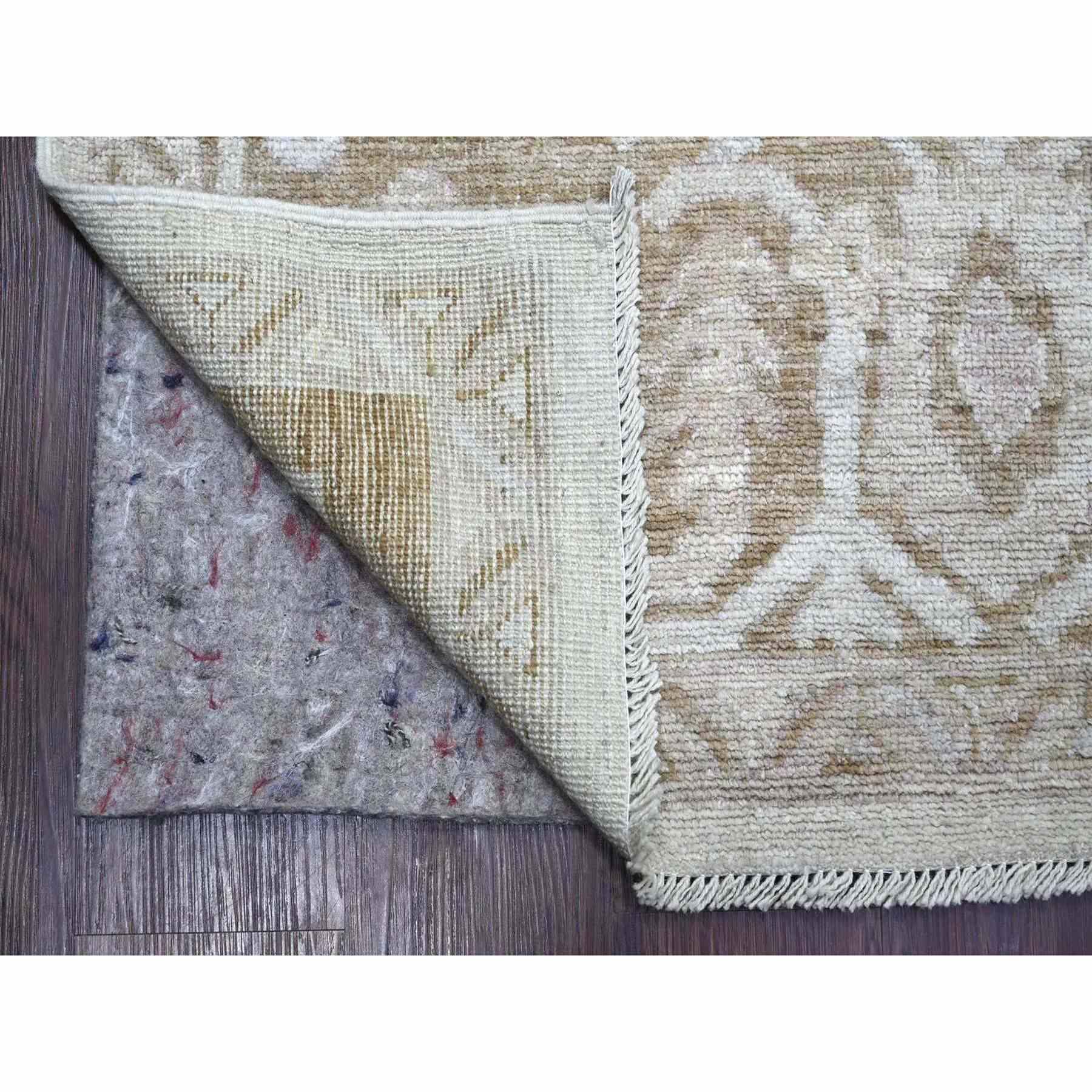 Oushak-And-Peshawar-Hand-Knotted-Rug-113145
