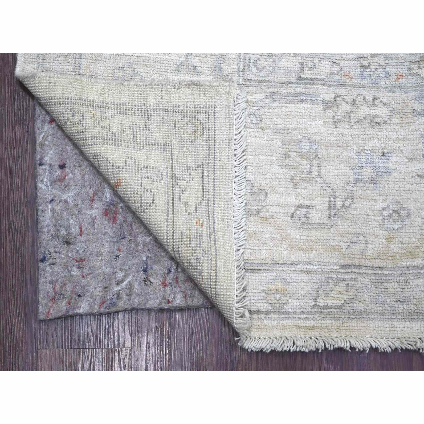 Oushak-And-Peshawar-Hand-Knotted-Rug-113155
