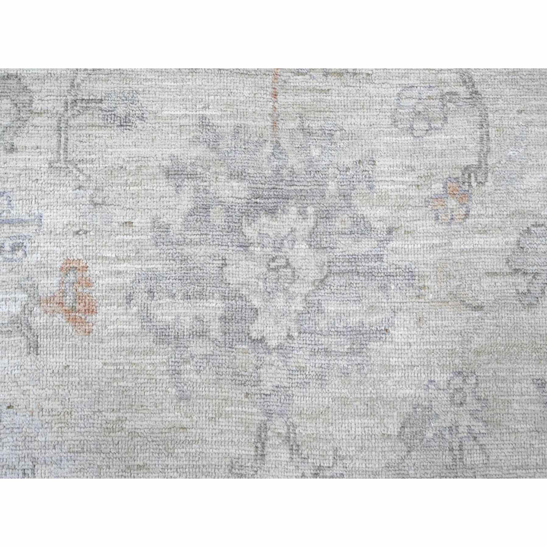 Oushak-And-Peshawar-Hand-Knotted-Rug-113155