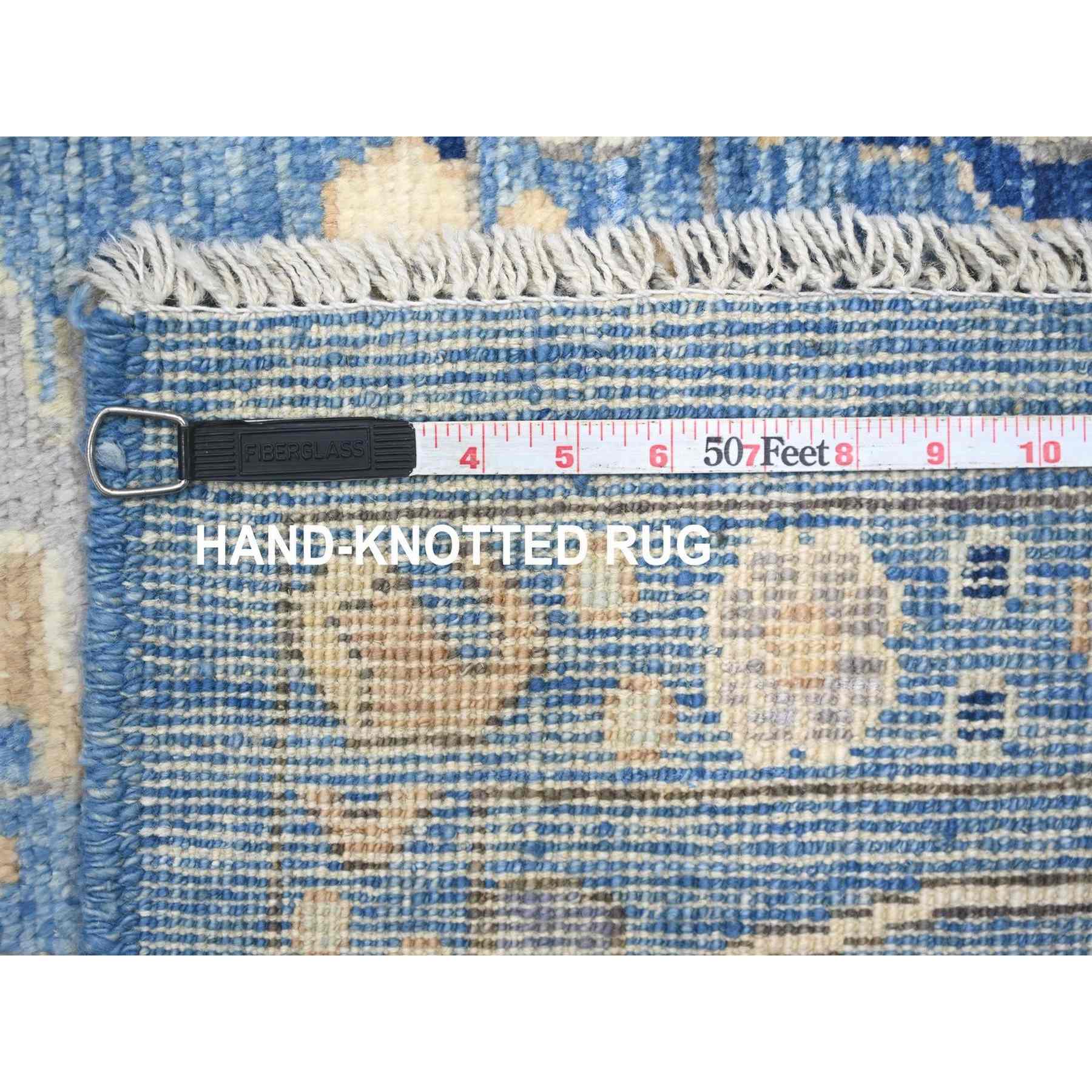 Oushak-And-Peshawar-Hand-Knotted-Rug-113165